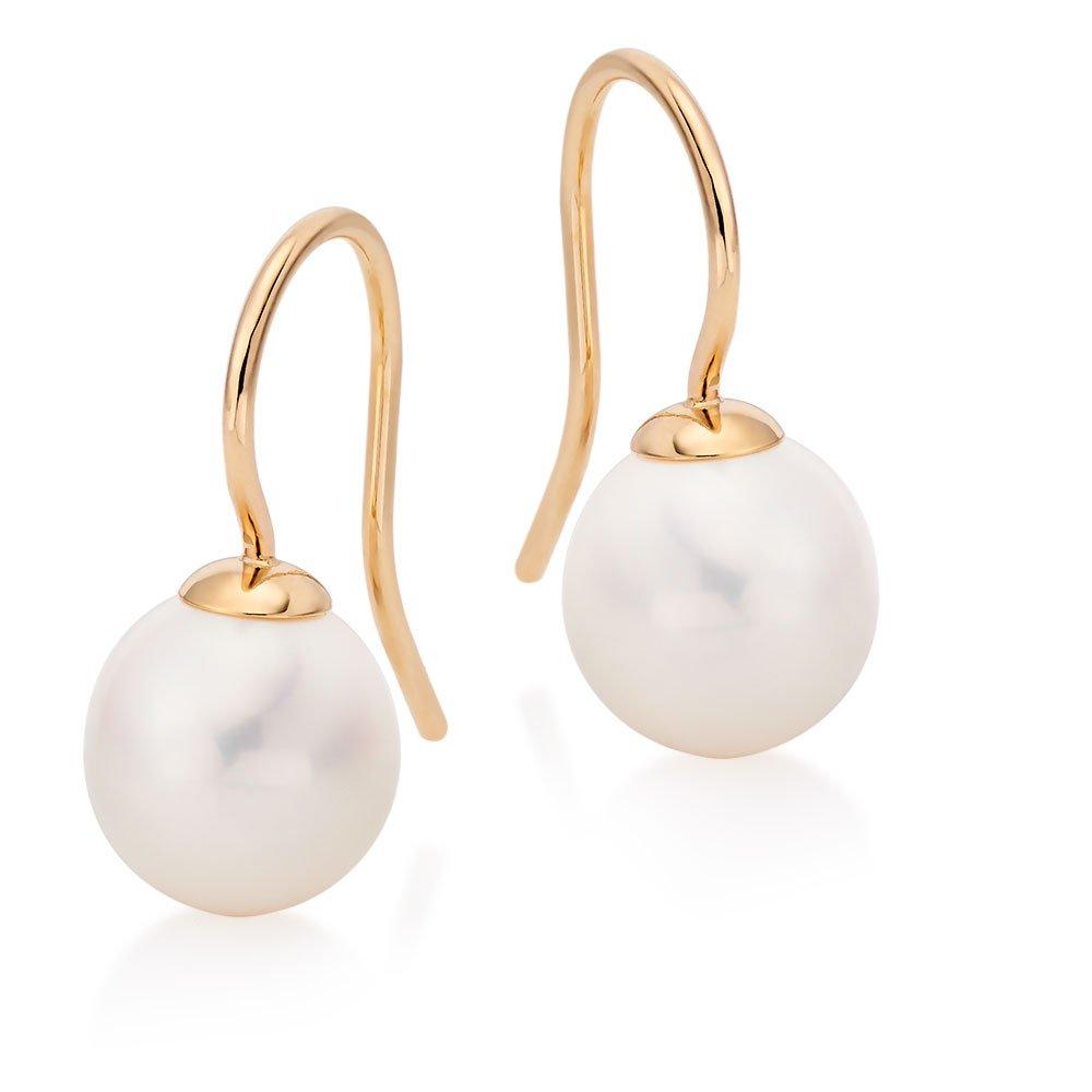 9ct Yellow Gold Freshwater Cultured Pearl Earrings | 0119500 ...