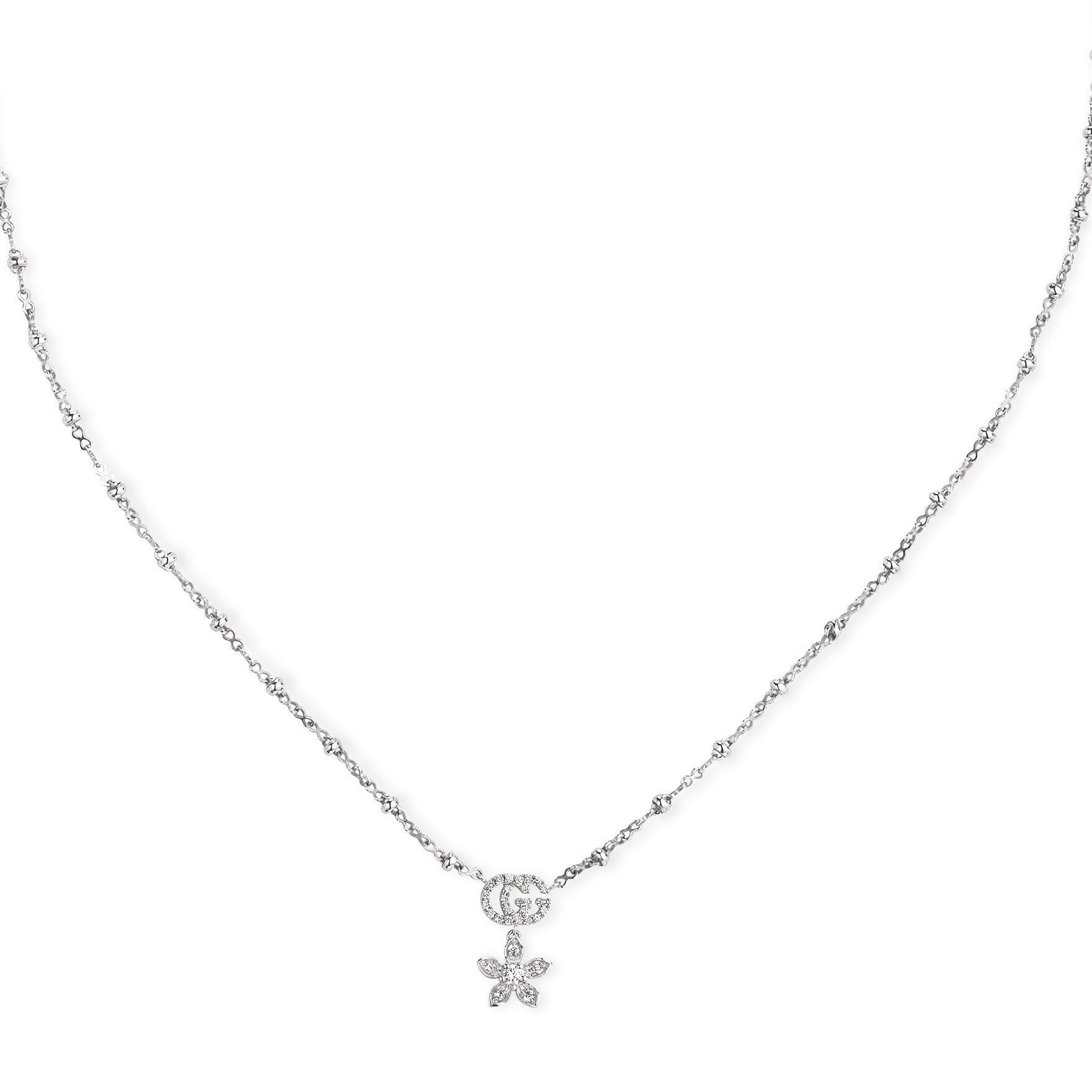 Superbly Glamorous 18ct White Gold Diamond Handbag Mobile Charm - Necklaces  from Cavendish Jewellers Ltd UK