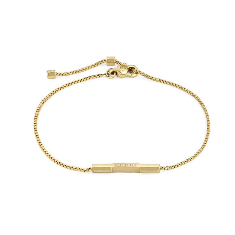 Gucci Link To Love 18ct Gold Bar Bracelet