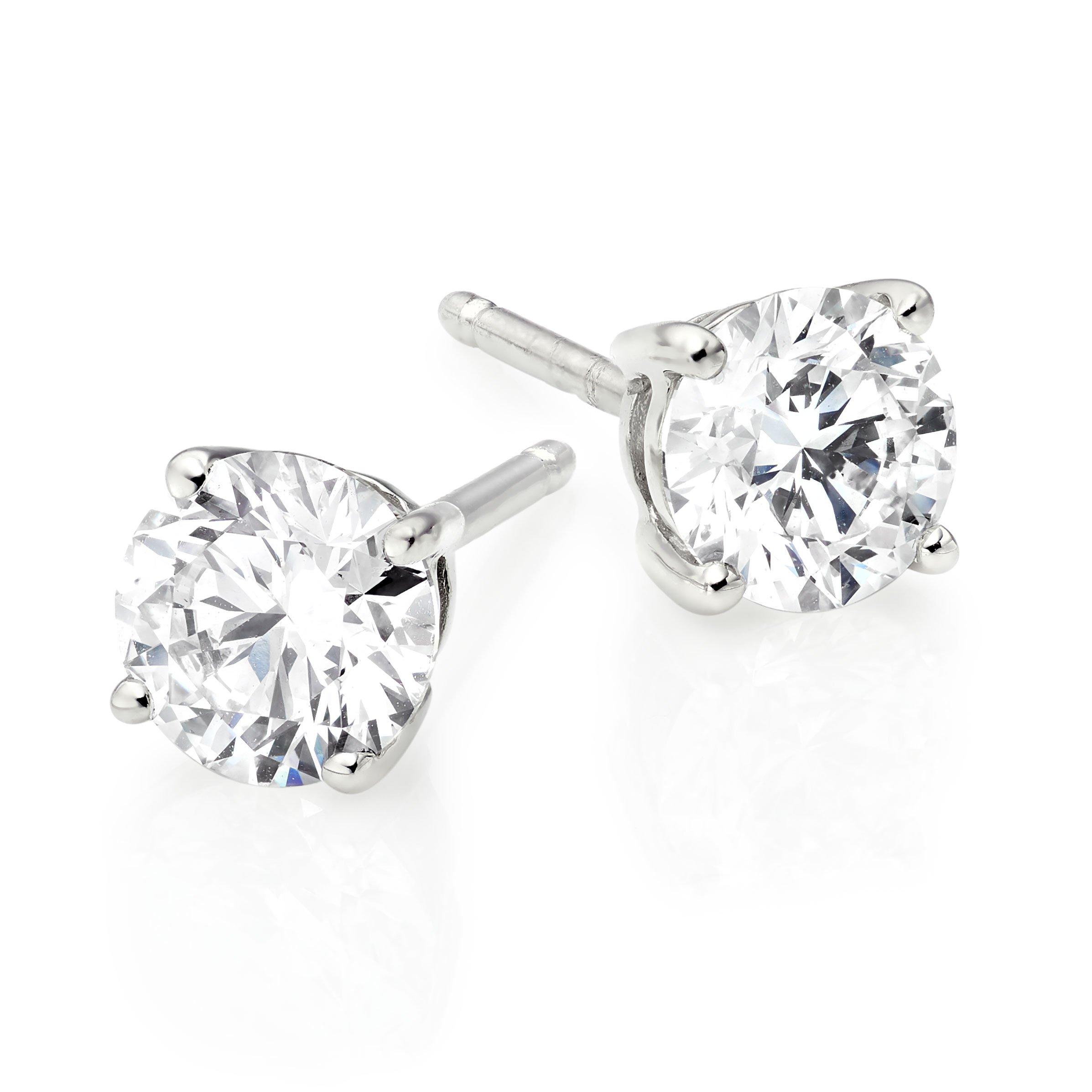 Beaverbrooks white gold on sale earrings