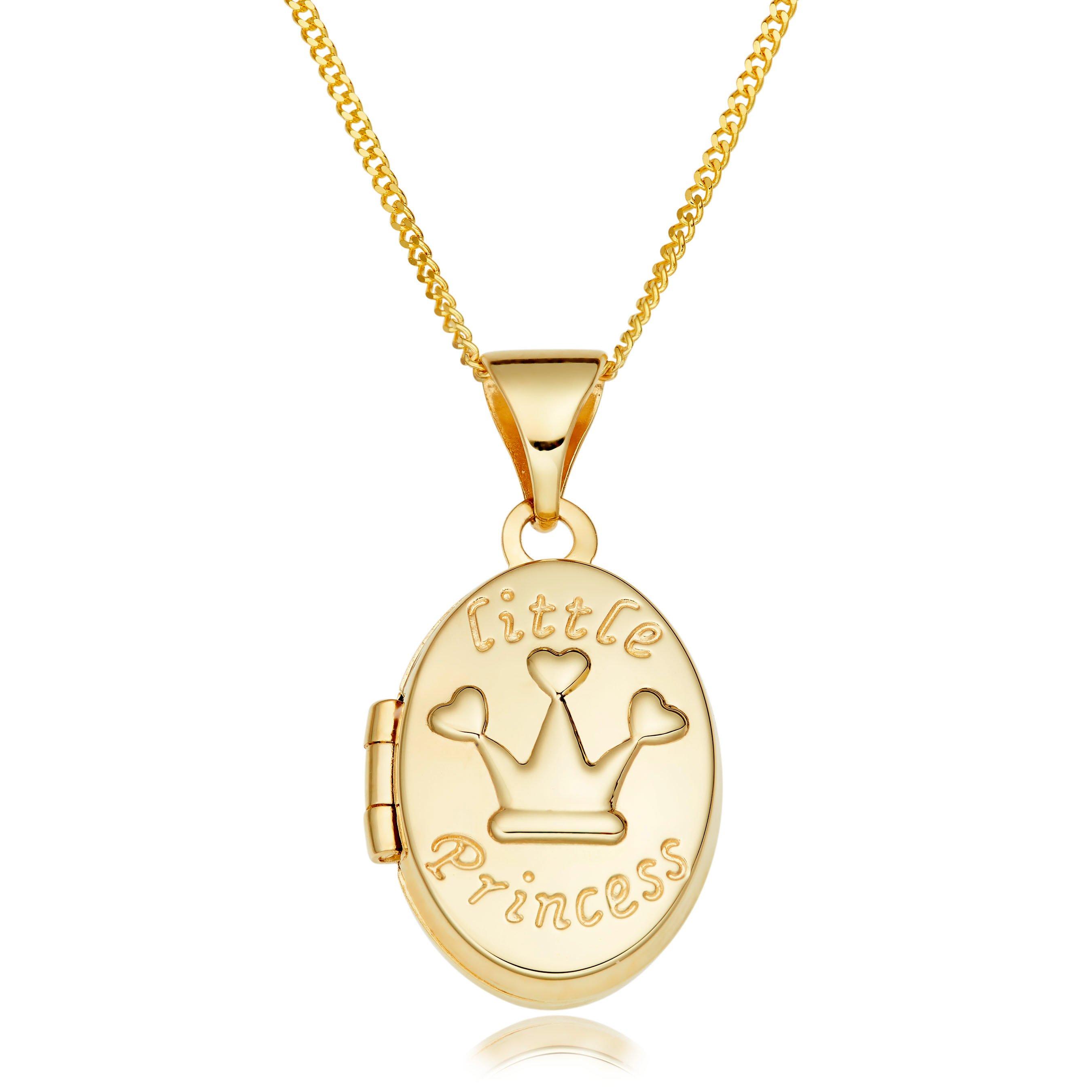 Mini B 9ct Yellow Gold Princess Locket