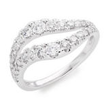 Essence 9ct White Gold Diamond Ring