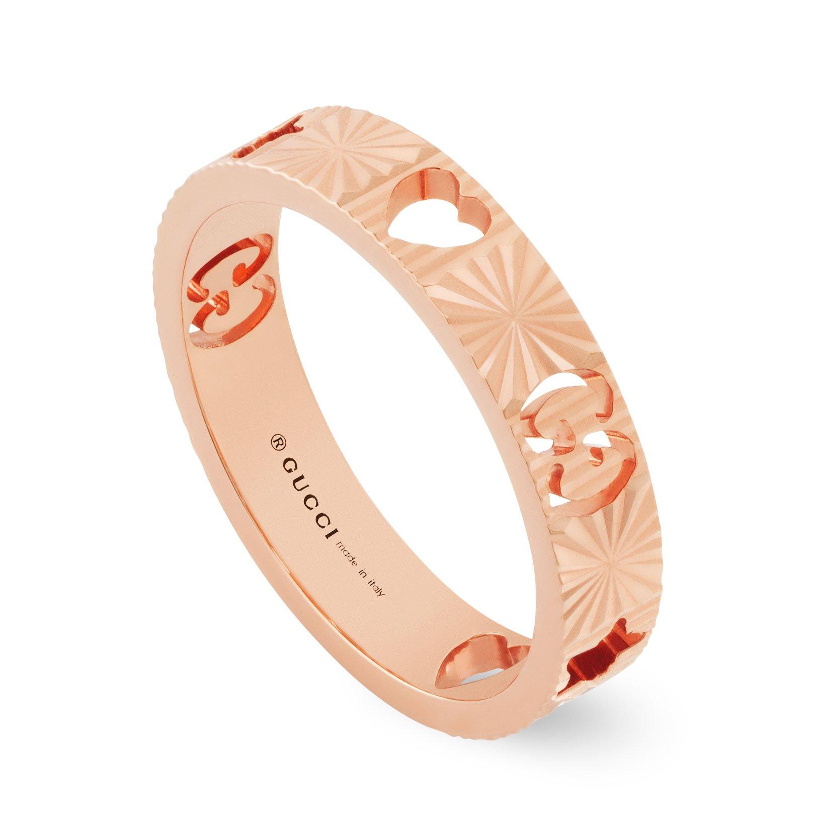 Gucci 18k pink best sale gold ring