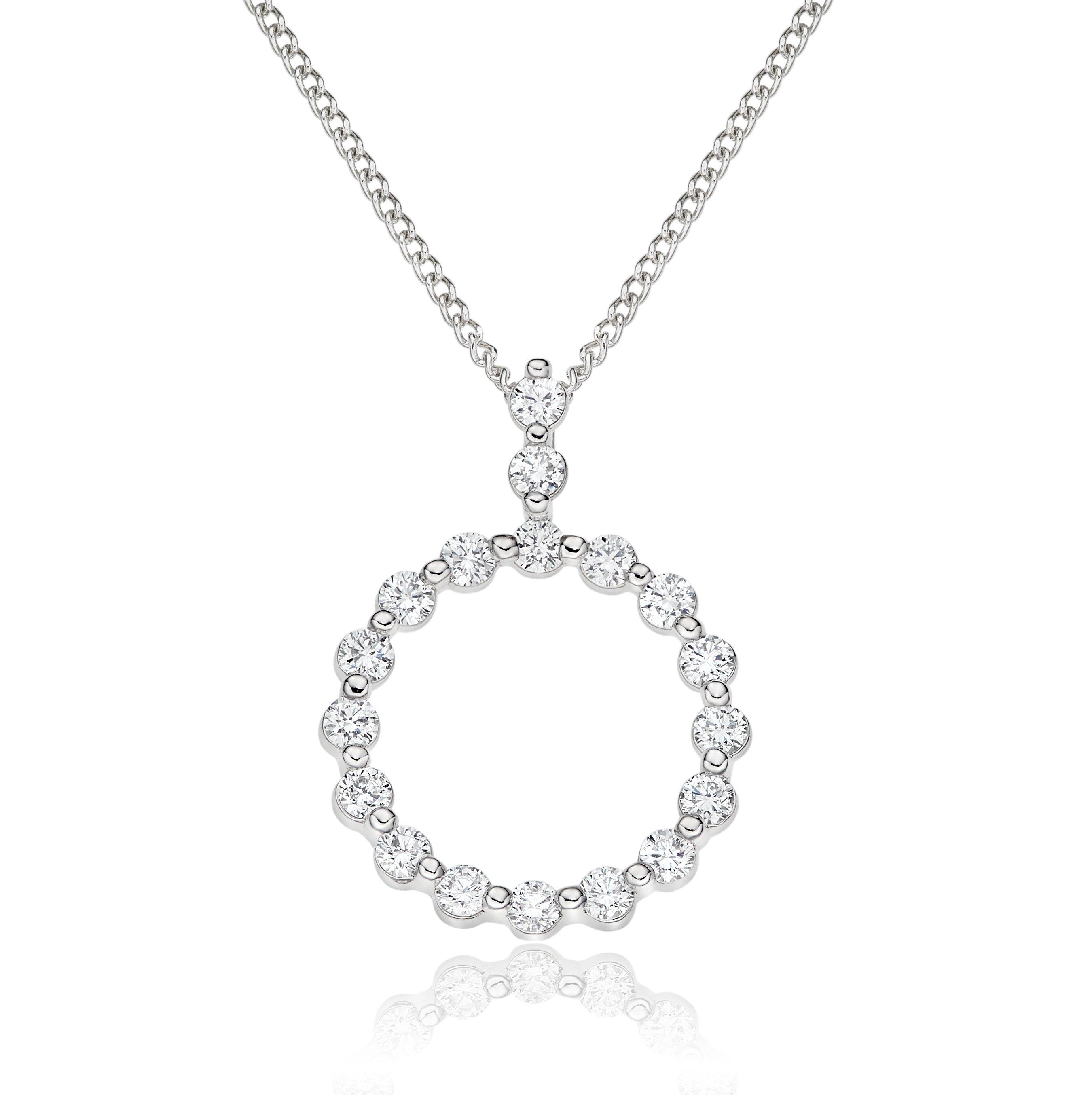 Beaverbrooks white clearance gold necklace