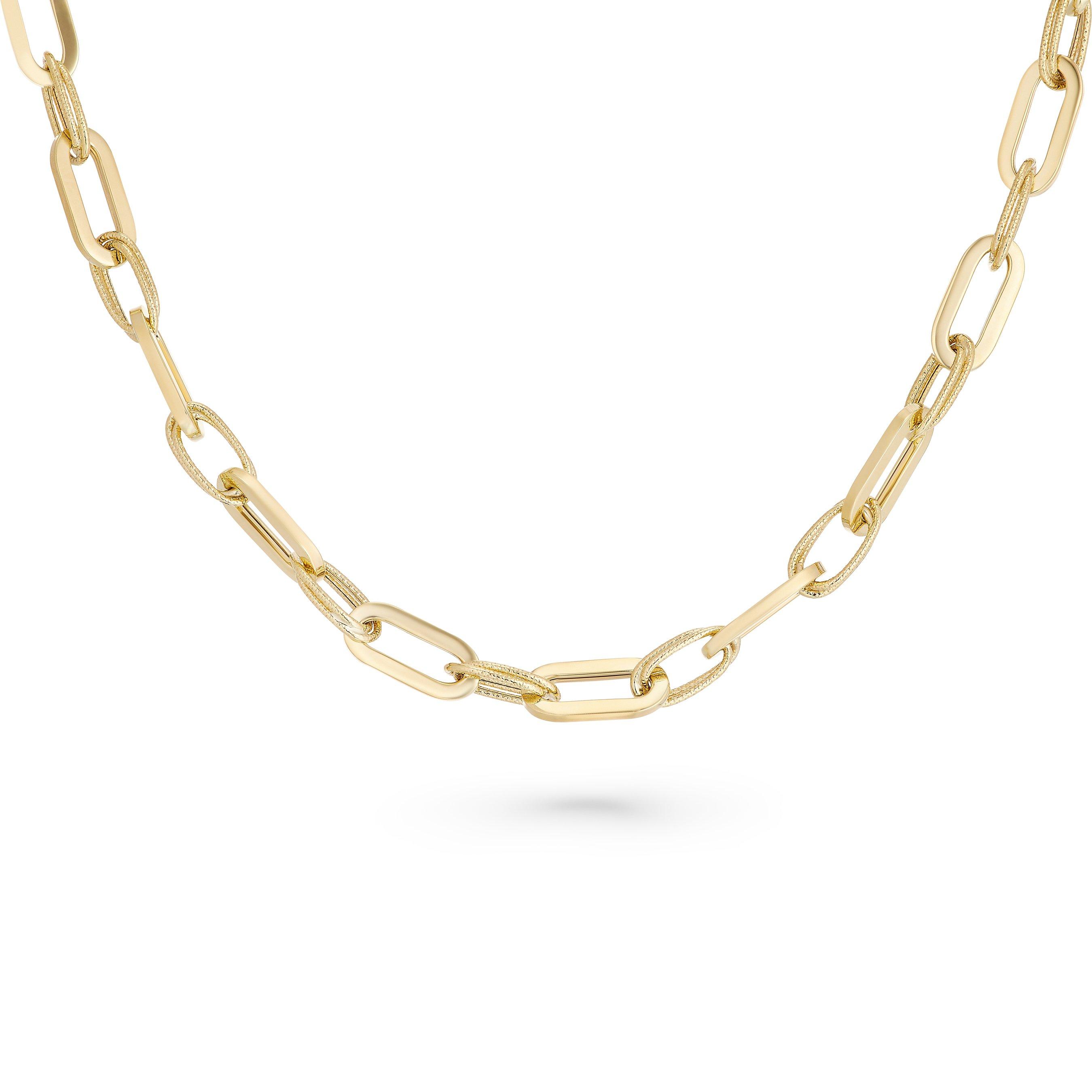 9ct Yellow Gold Link Necklace