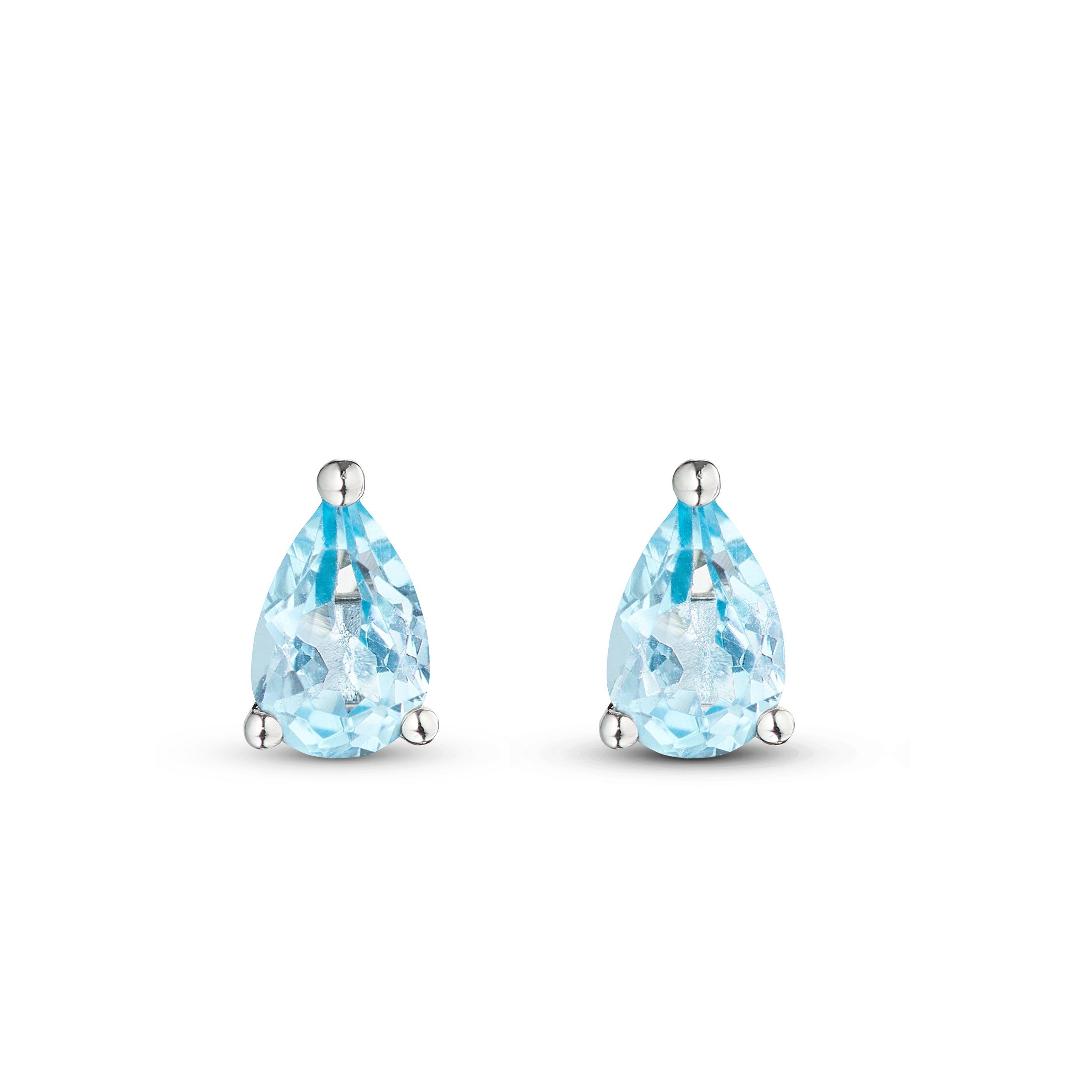 Beaverbrooks 2025 aquamarine earrings