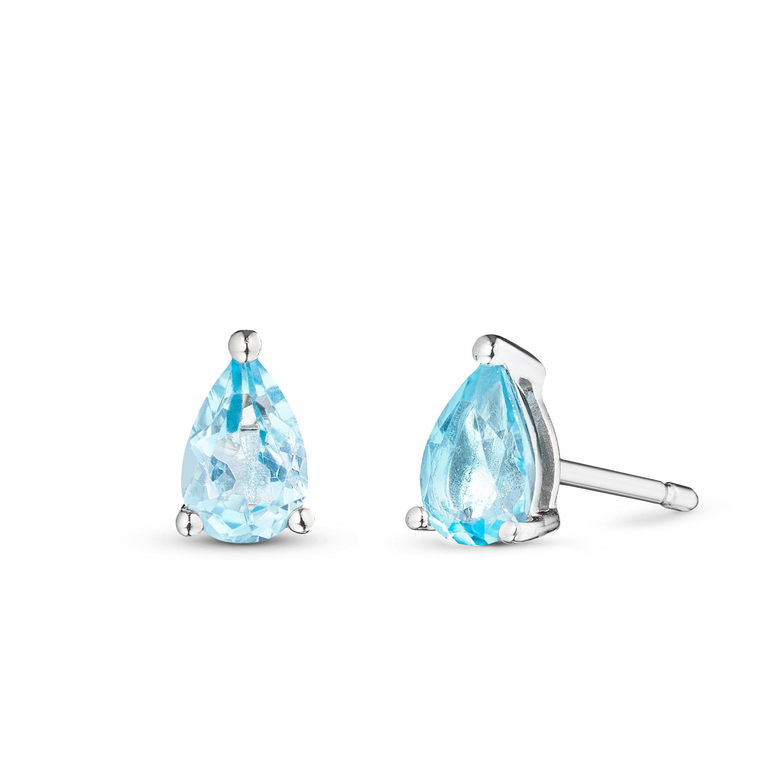 Beaverbrooks aquamarine store earrings