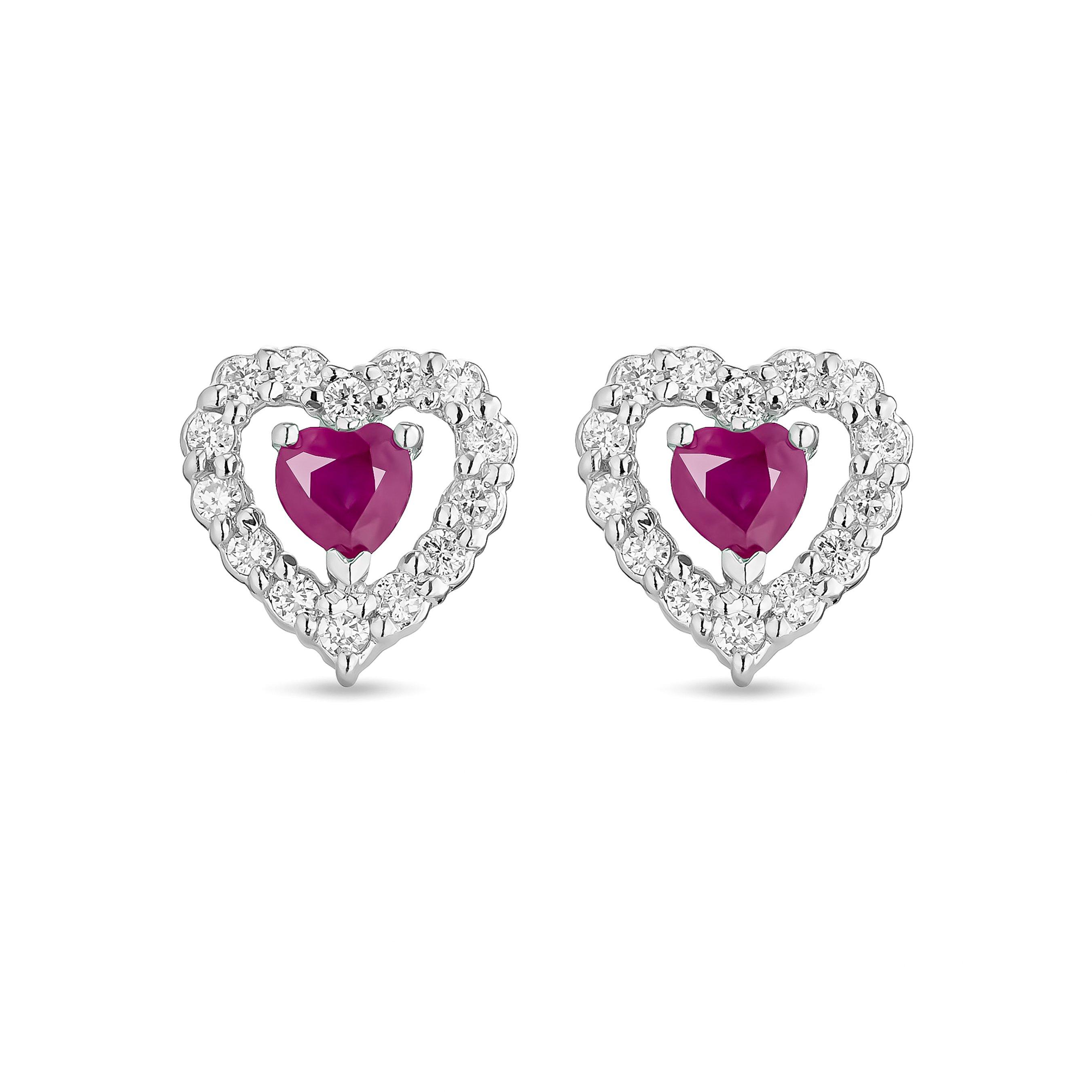 Beaverbrooks heart deals earrings