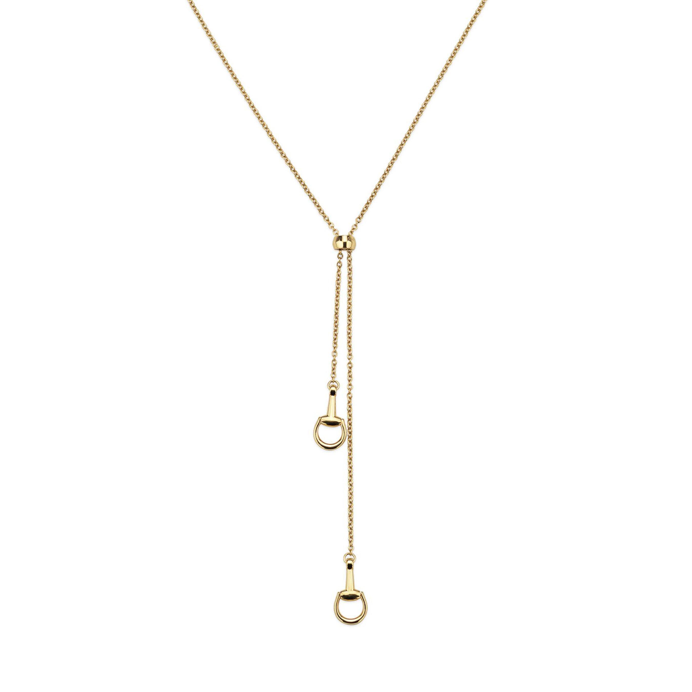 Gucci Horsebit 18ct Yellow Gold Necklace