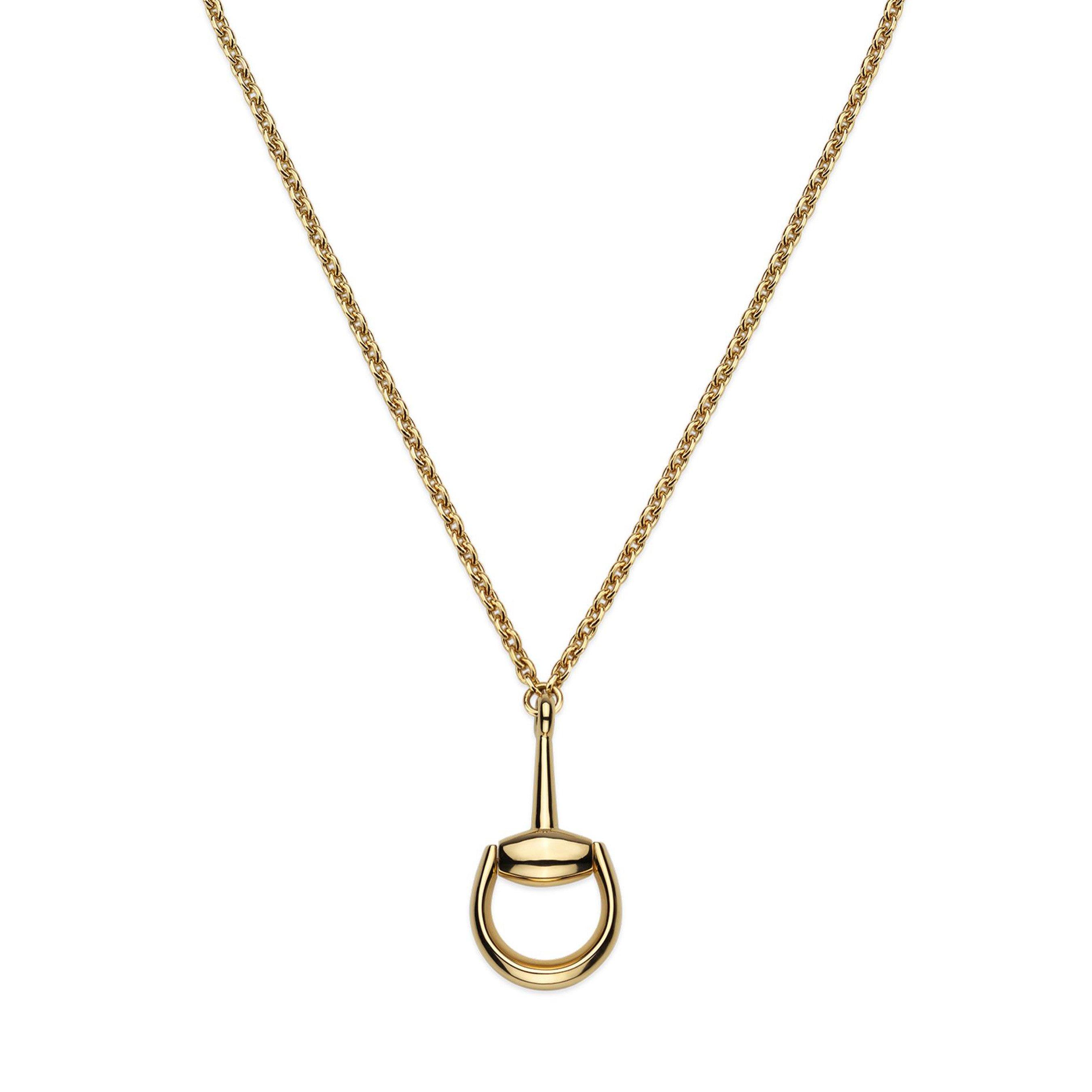 Gucci Horsebit Women's 18ct Yellow Gold Pendant