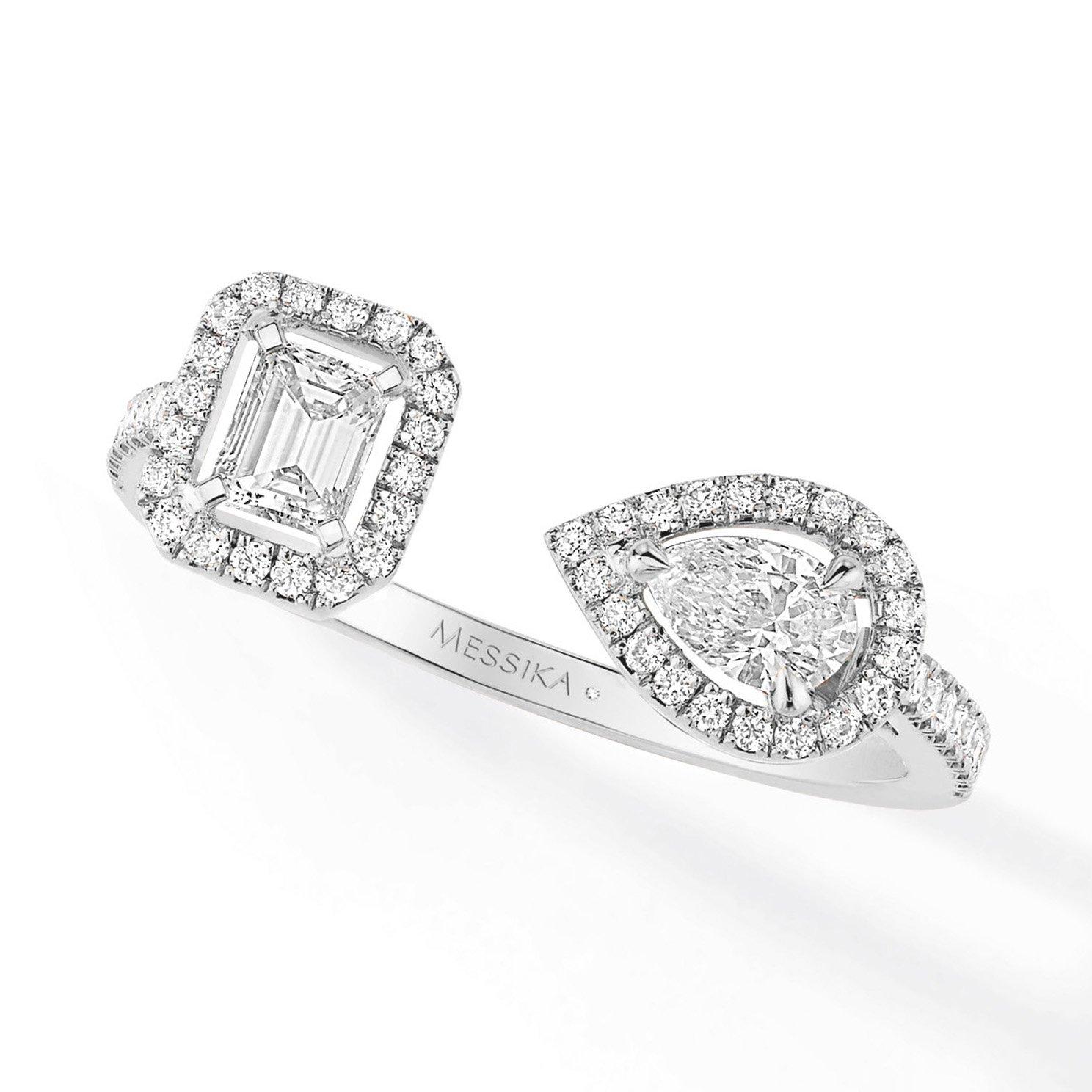 Messika My Twin Toi & Moi 18ct White Gold Diamond Ring