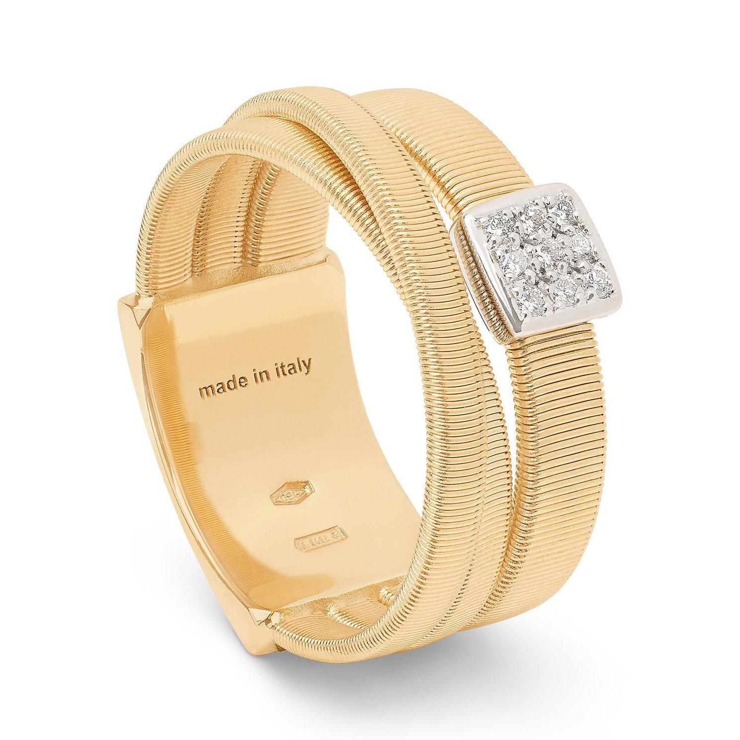 Marco Bicego Masai 18ct Yellow Gold Diamond Ring