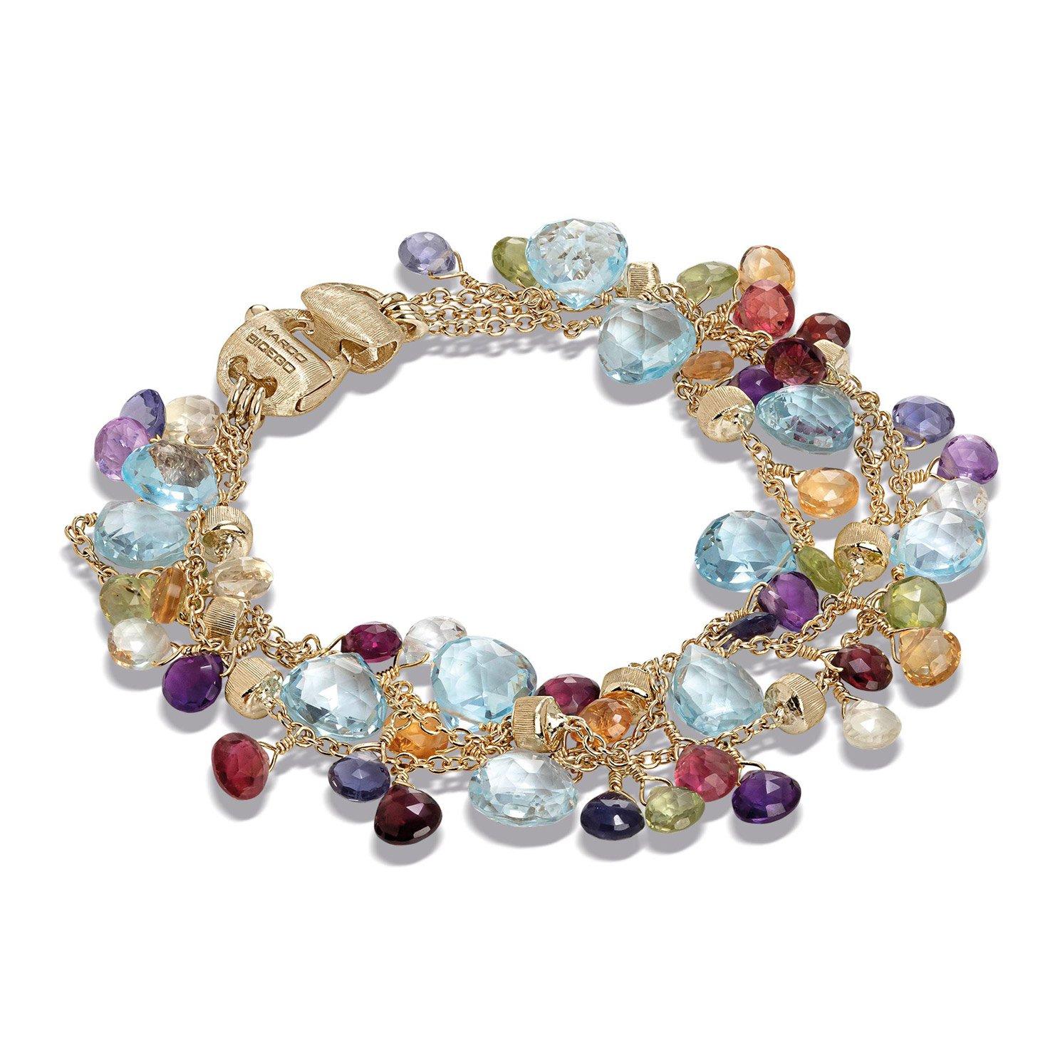 Marco Bicego Paradise 18ct Yellow Gold Gemstone Bracelet