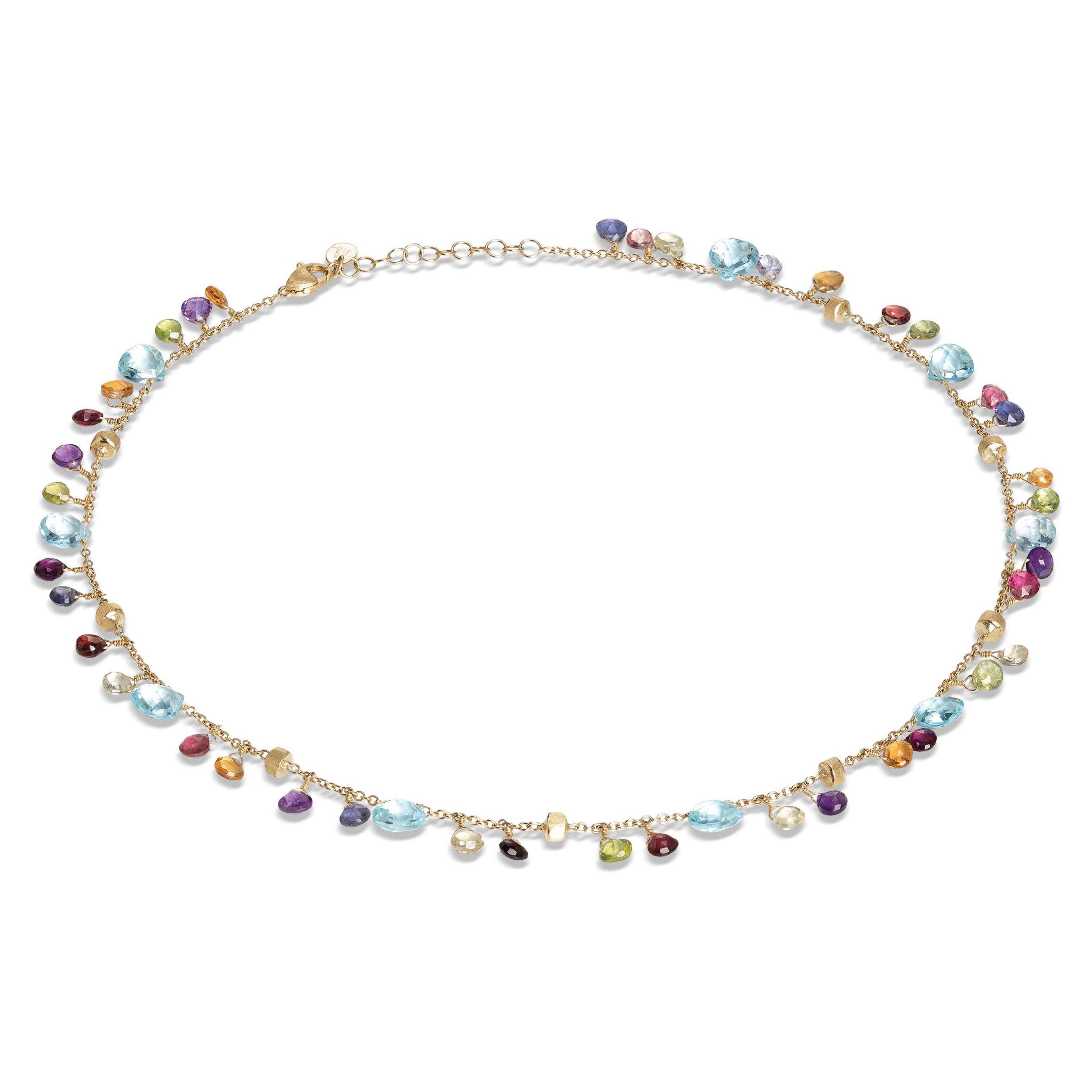 Marco Bicego Paradise 18ct Yellow Gold Gemstone Necklace