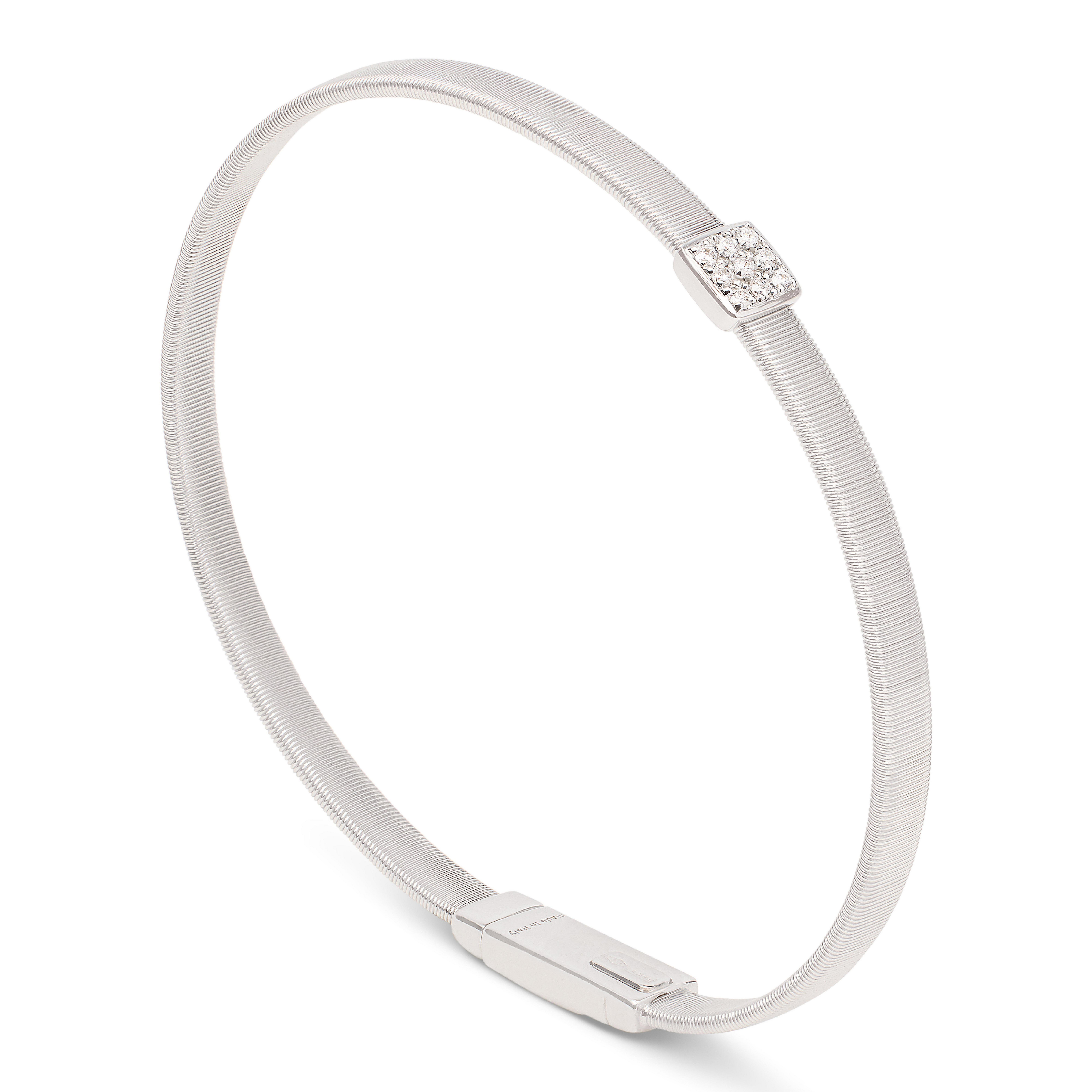 Marco Bicego Masai 18ct White Gold Diamond Bracelet