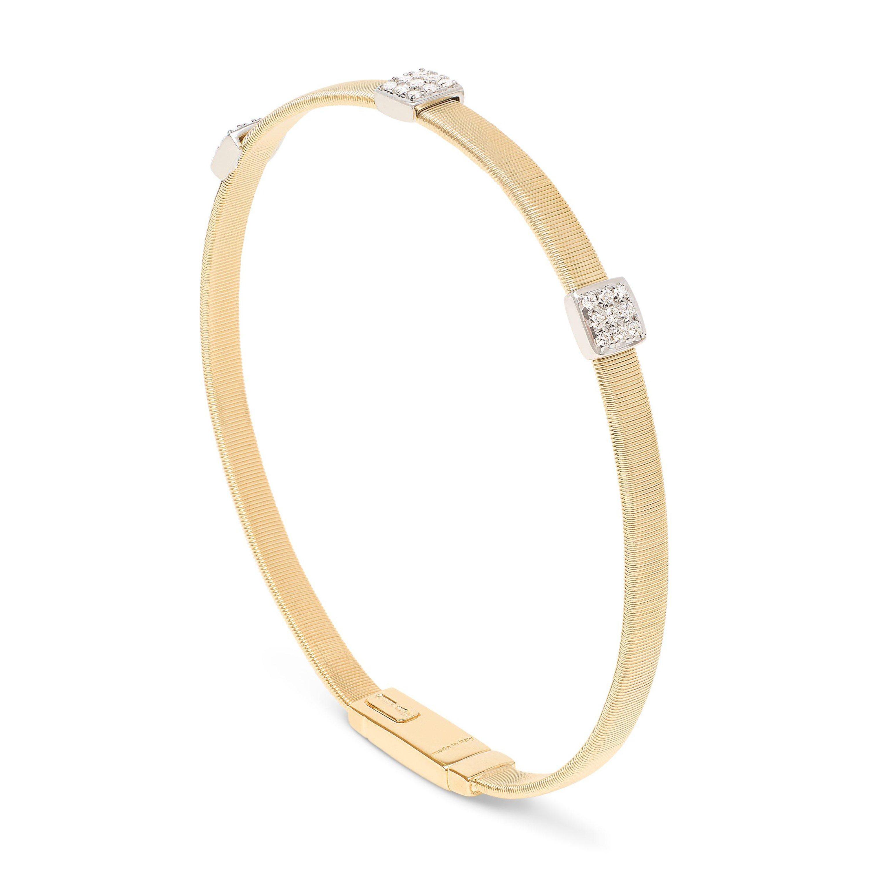 Marco Bicego Masai 18ct Yellow Gold Diamond Bracelet