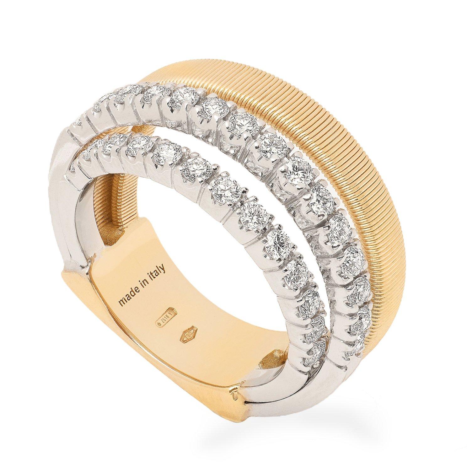 Marco Bicego Masai 18ct Yellow Gold Diamond Ring