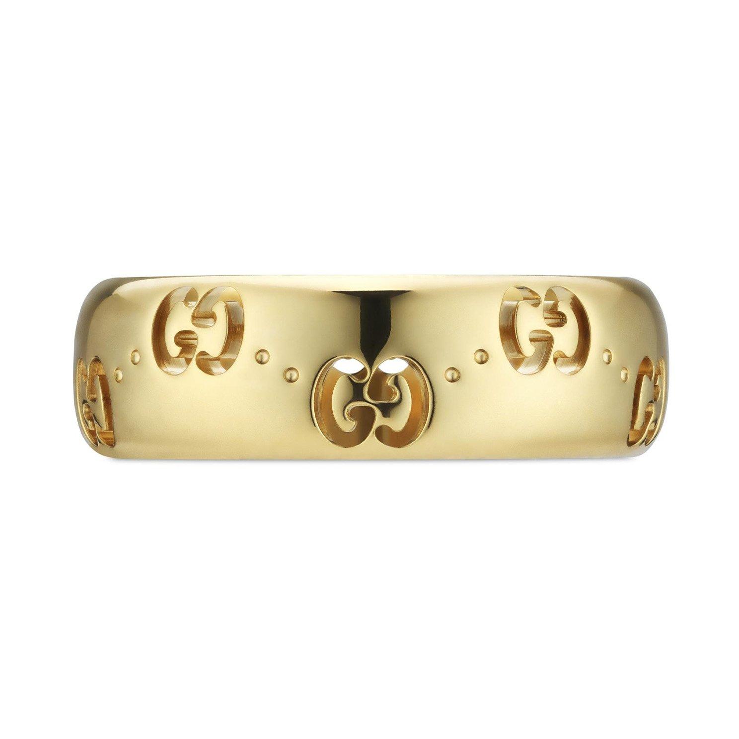 Gucci Icon 18ct Yellow Gold Ring