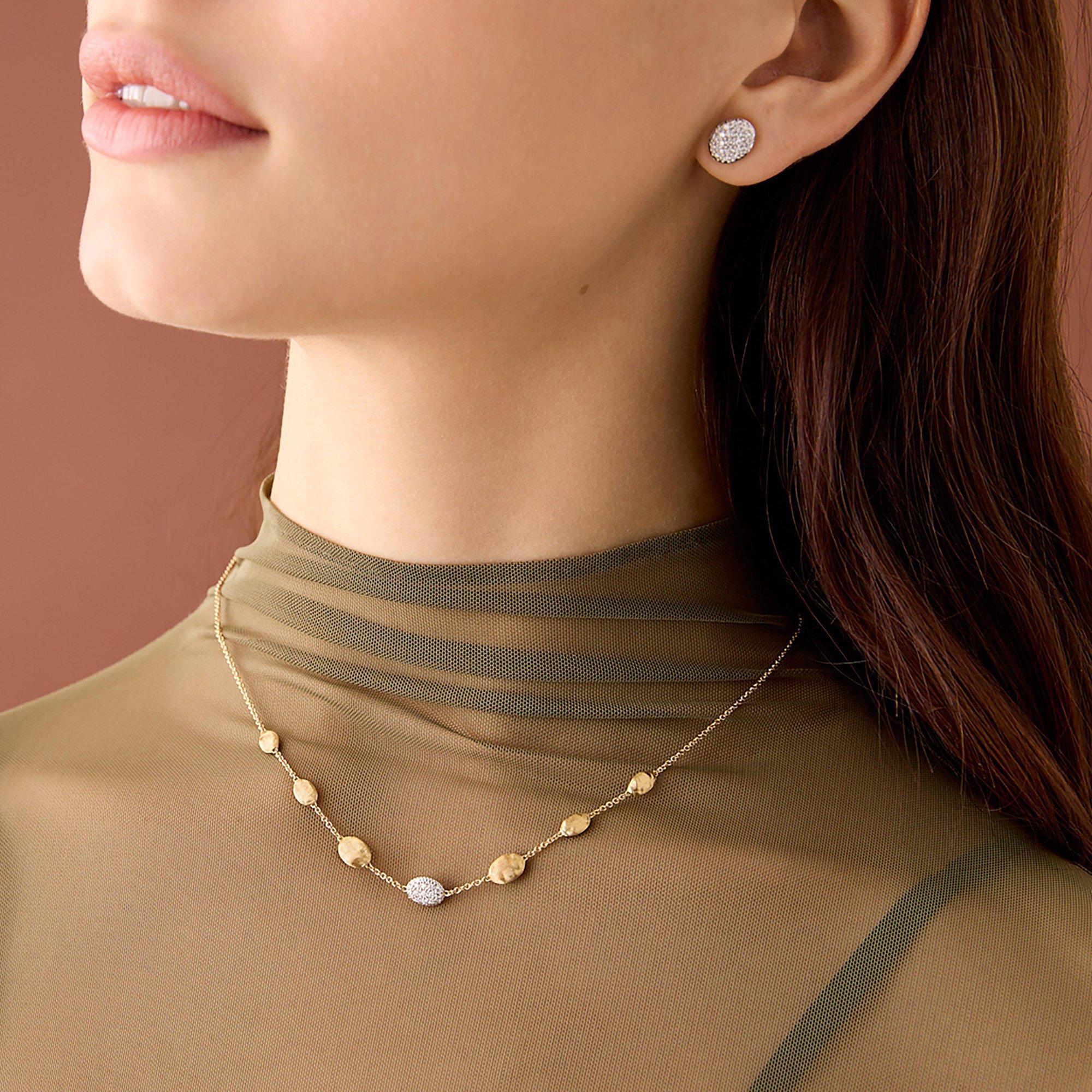 Marco Bicego Siviglia 18ct Yellow Gold Diamond Necklace