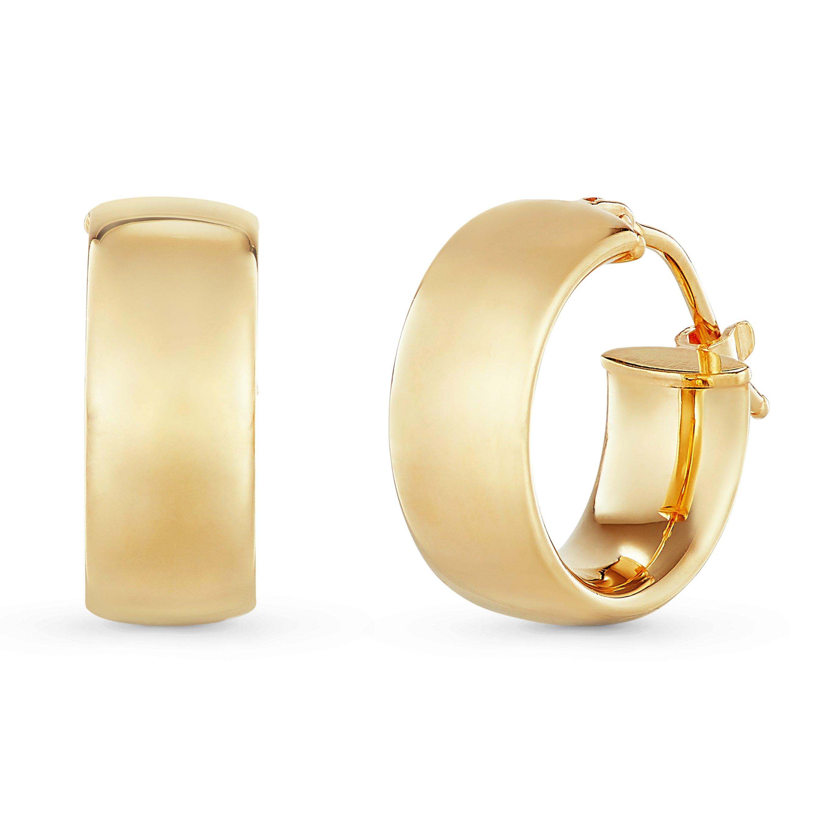 9ct Gold Hoop Earrings