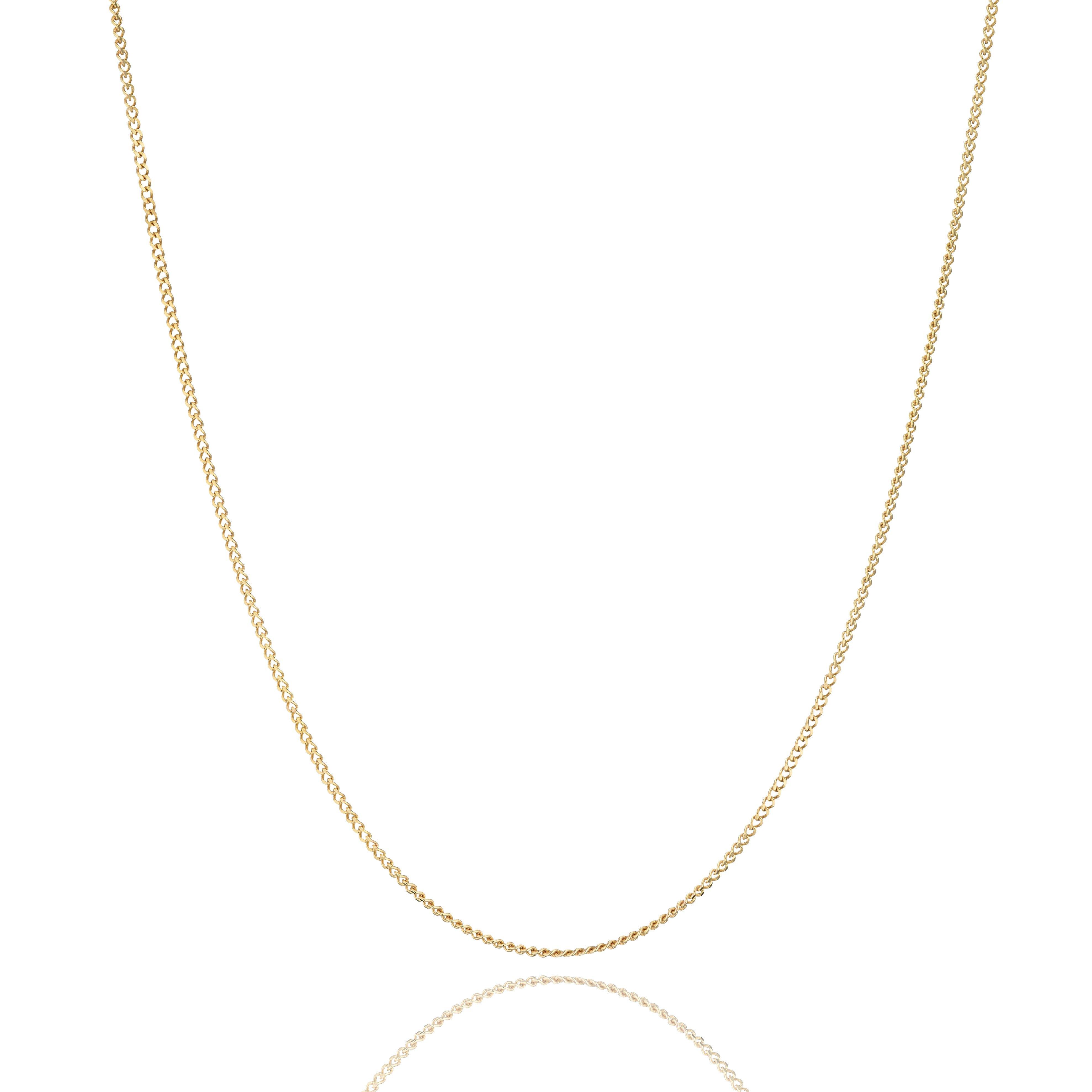 Beaverbrooks 9ct Yellow Gold Curb Chain