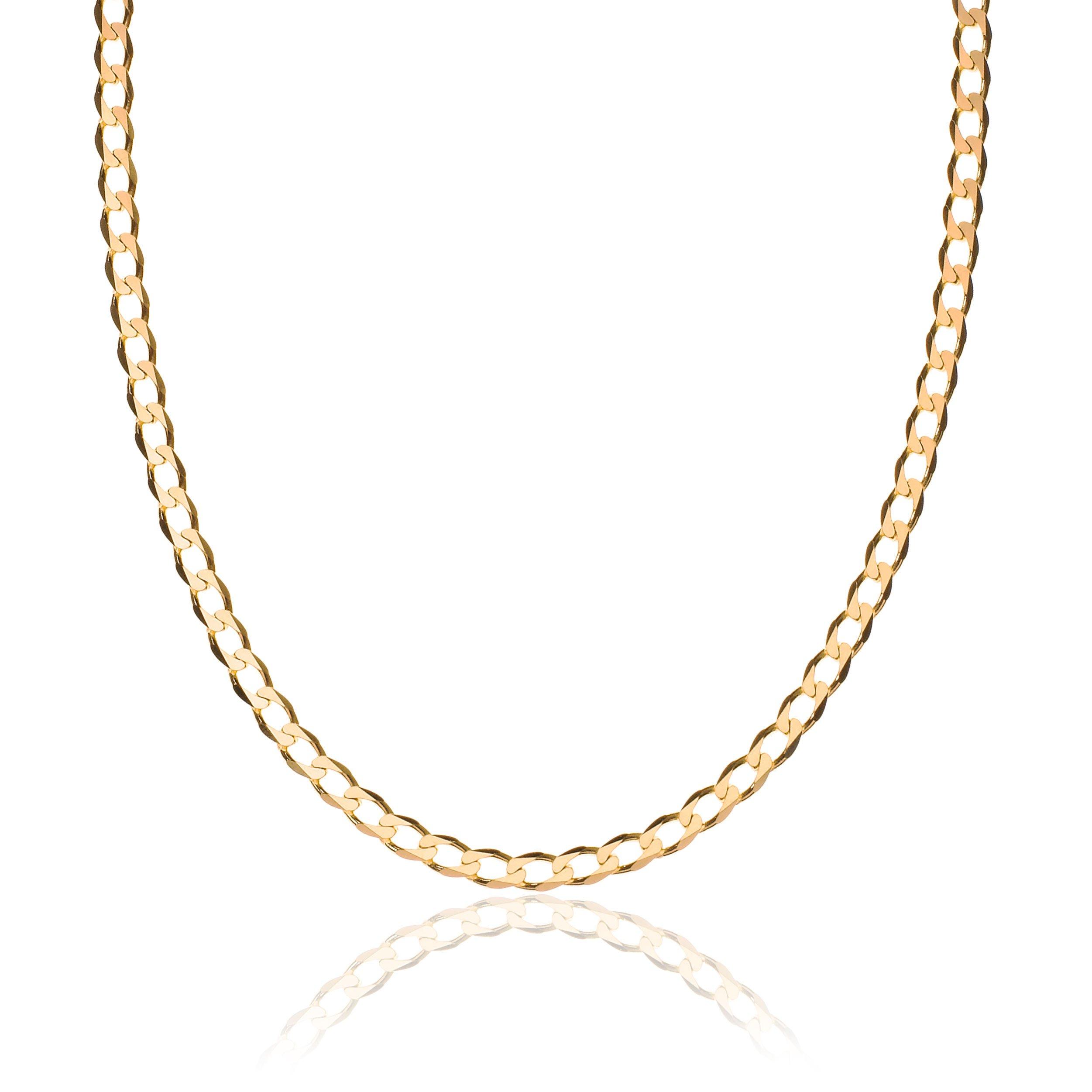 Beaverbrooks 9ct Yellow Gold Curb Chain