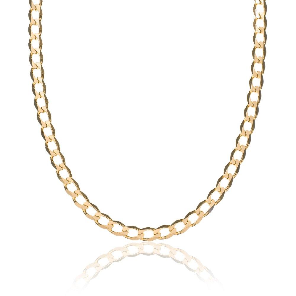 9ct Yellow Gold Curb Chain | 0000661 | Beaverbrooks the Jewellers