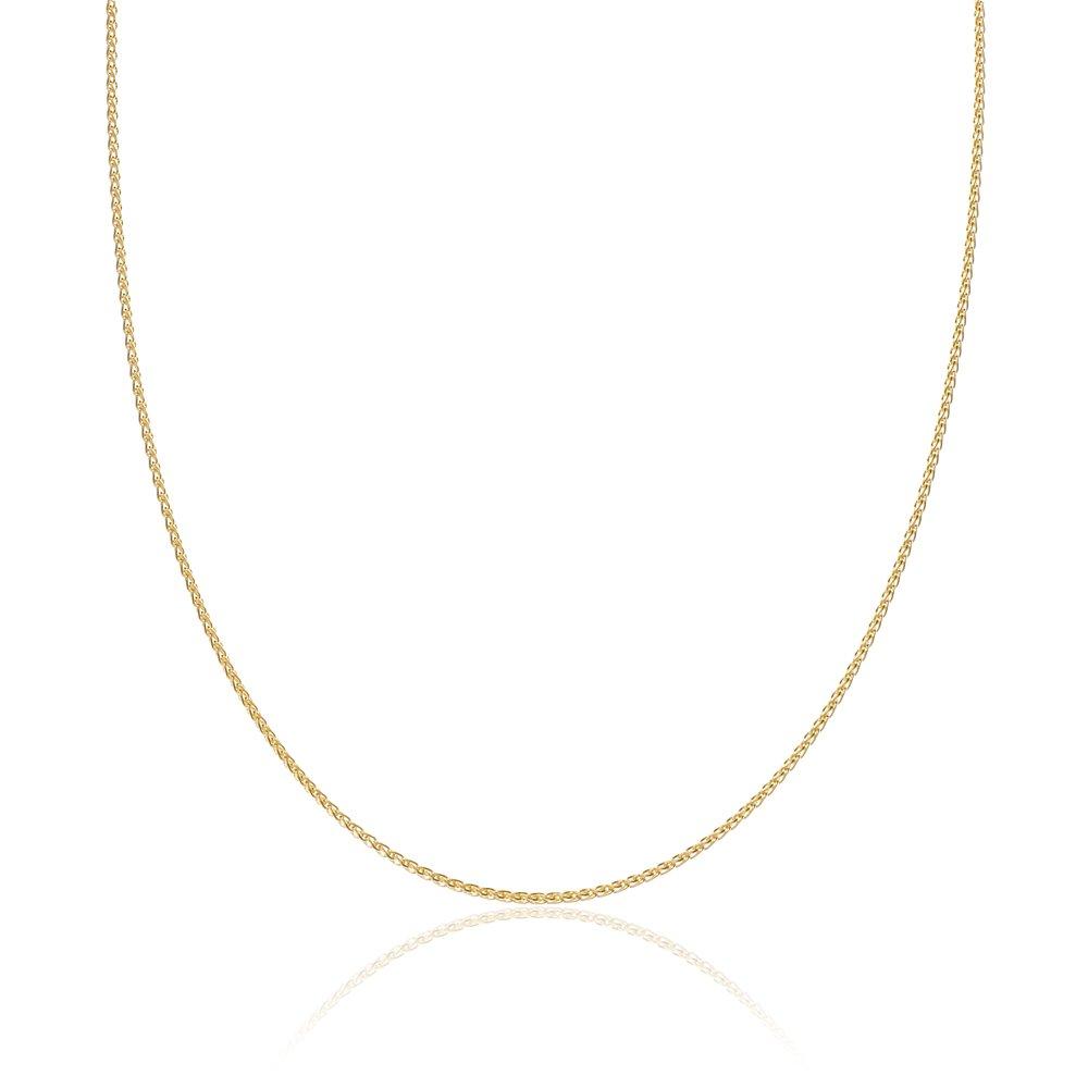 9ct Yellow Gold Spiga Chain