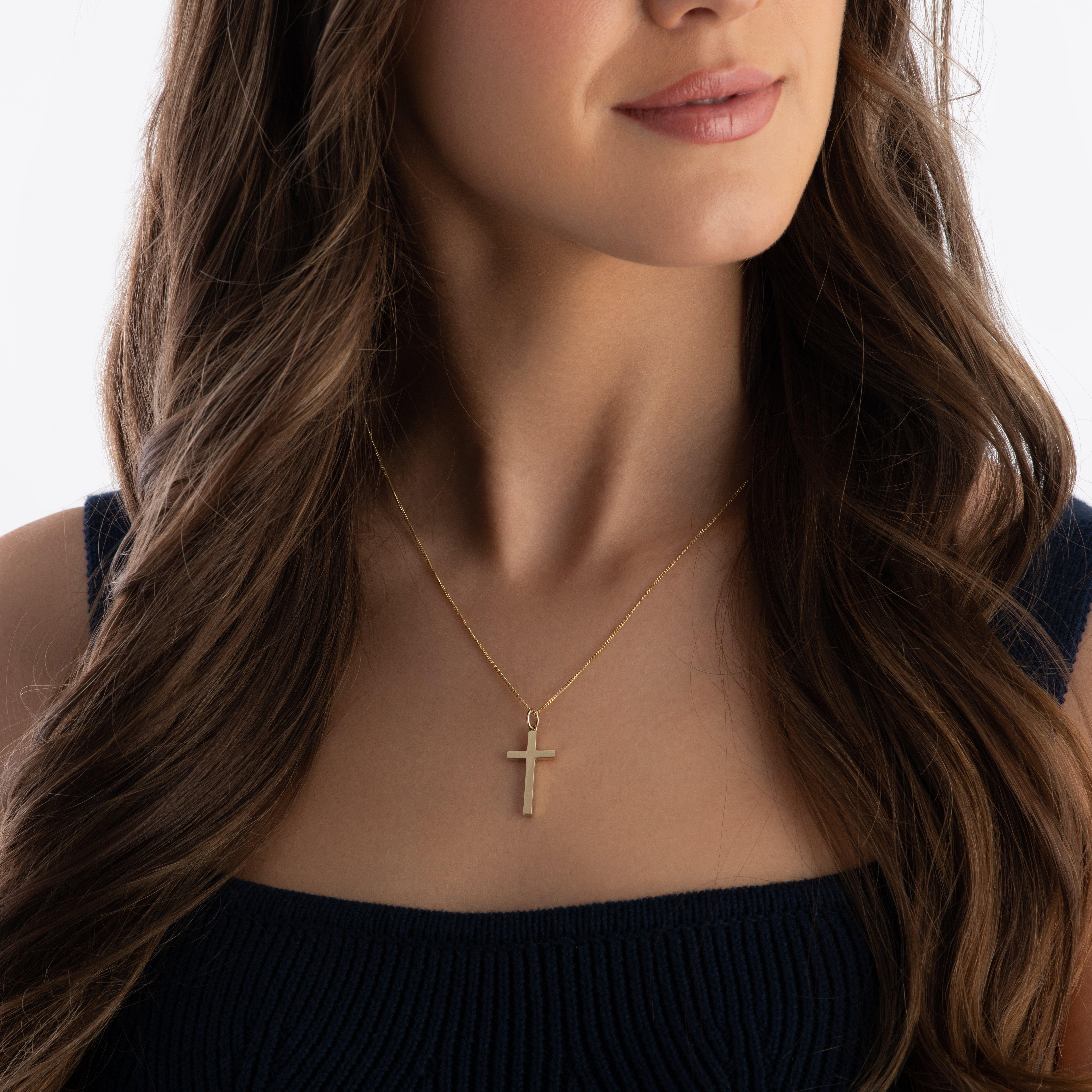 Beaverbrooks deals cross necklace