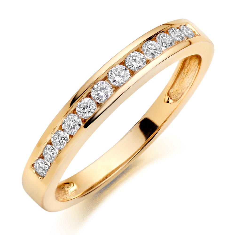 9ct Gold Diamond Eternity Ring | 0000956 | Beaverbrooks the Jewellers