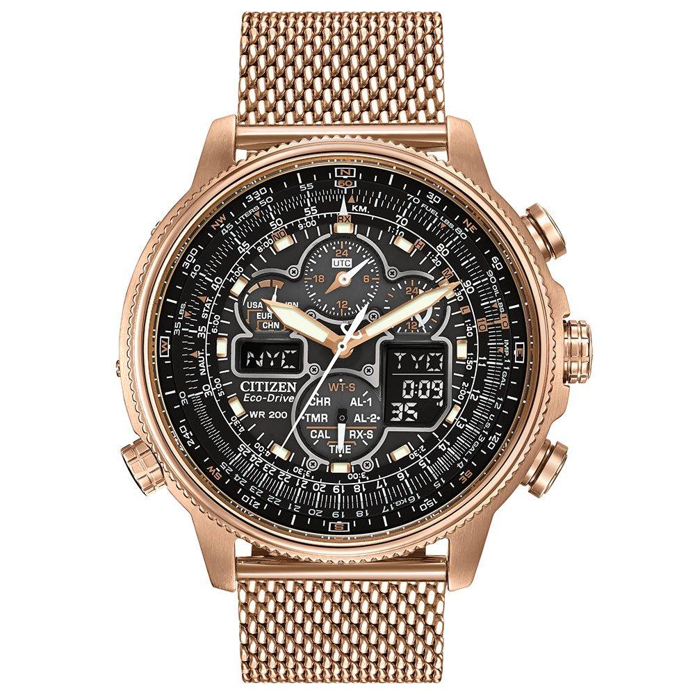 Rose gold citizen watch men's hotsell