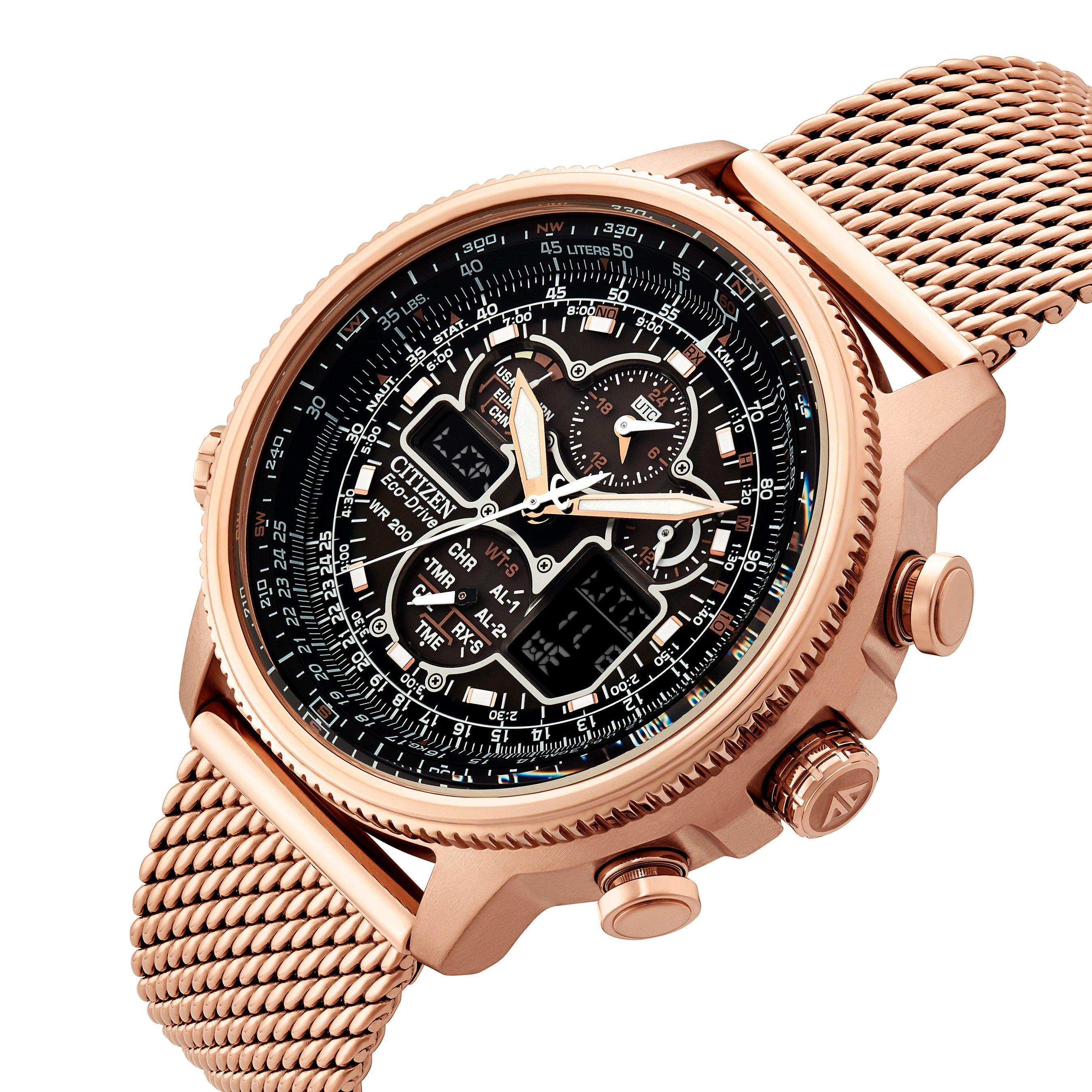 Citizen navihawk shop rose gold