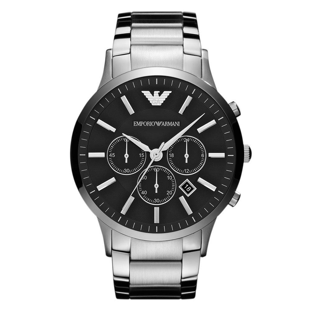 Emporio Armani Stainless Steel Chronograph Quartz Men's Watch AR2460 ...