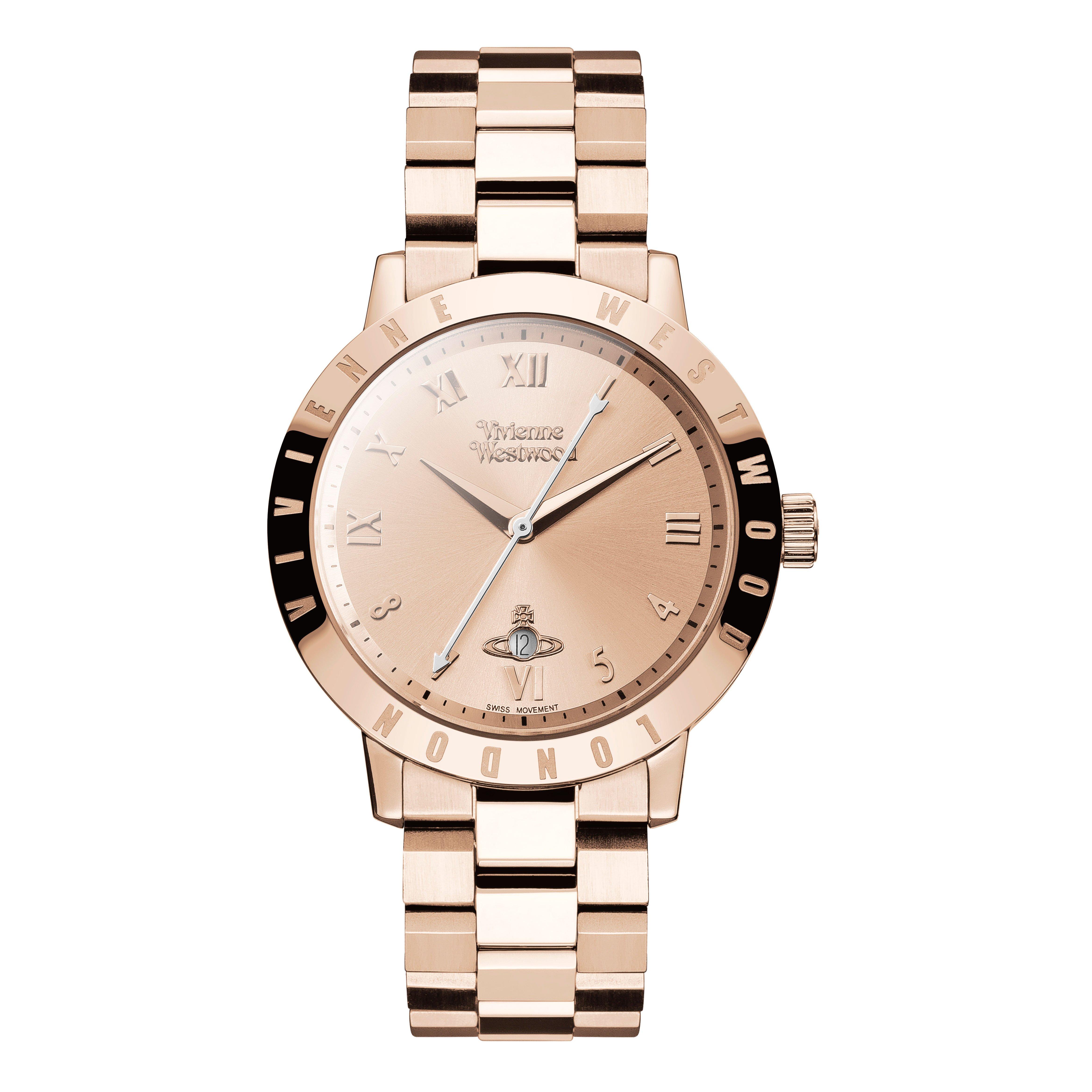 Vivienne Westwood Bloomsbury 35mm Rose Gold Tone Ladies Watch