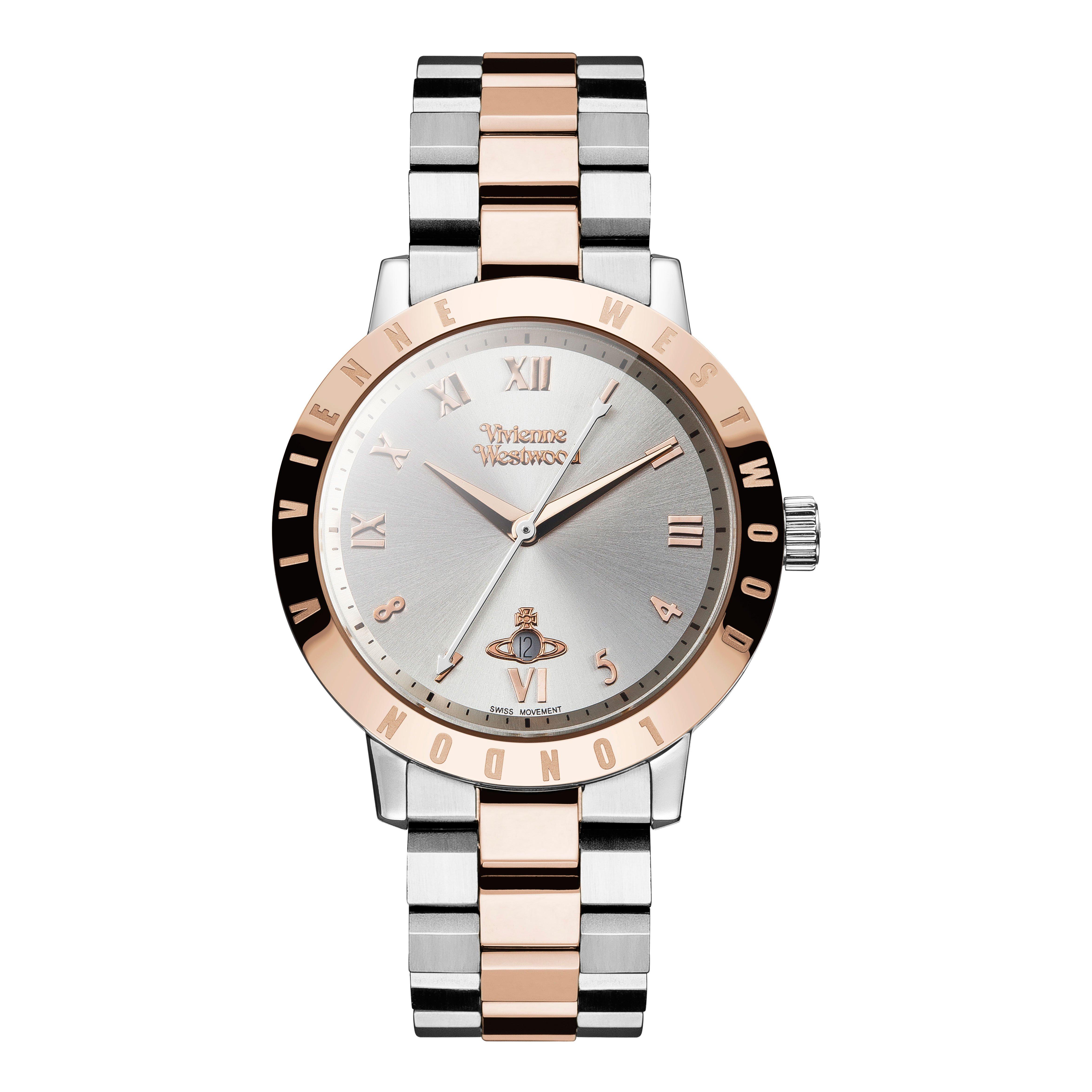 Rose and 2025 silver watch