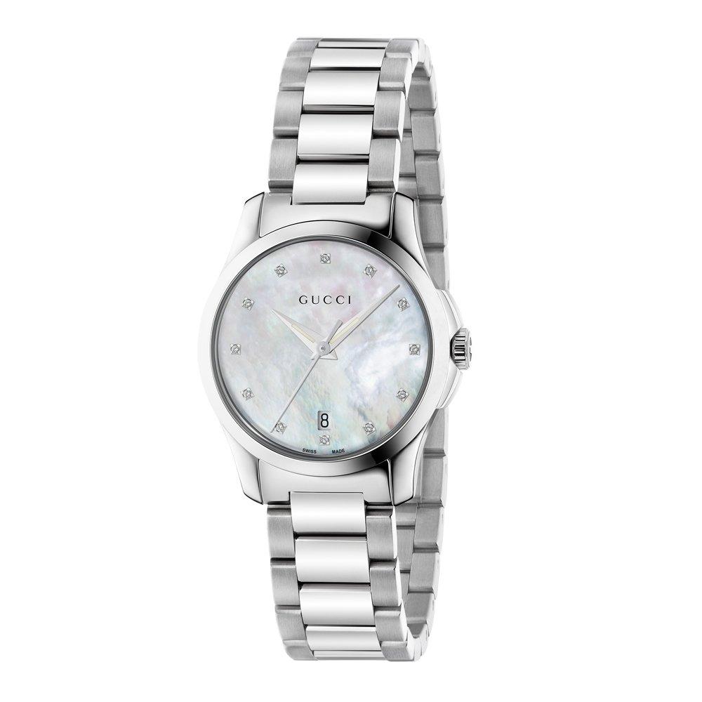 Gucci pearl face on sale watch