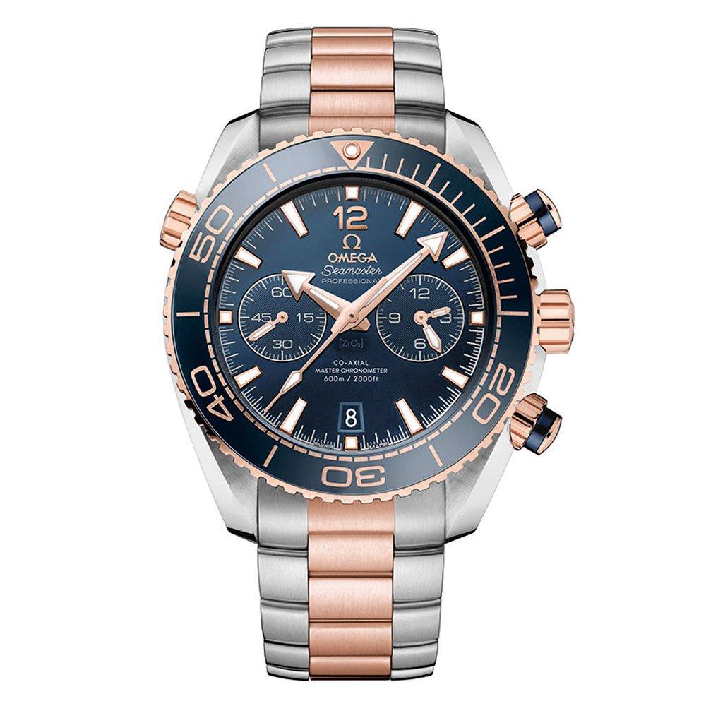 OMEGA Seamaster Planet Ocean 600M 45.5mm Steel and 18K Sedna Gold Men's Watch