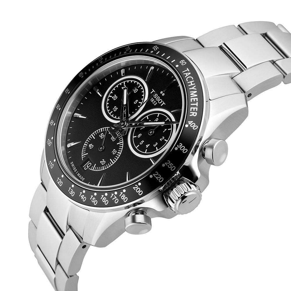 Mens tissot v8 chronograph watch t1064171105100 sale