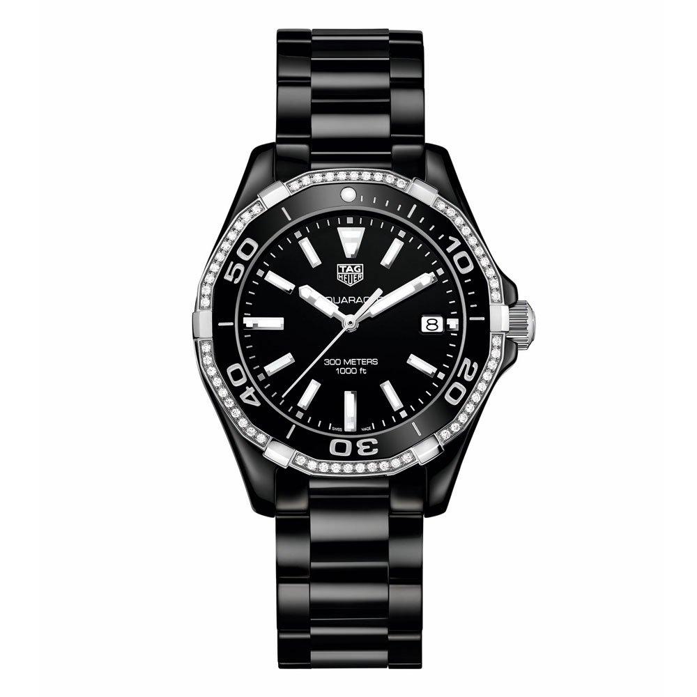 Tag heuer 2025 women's black ceramic