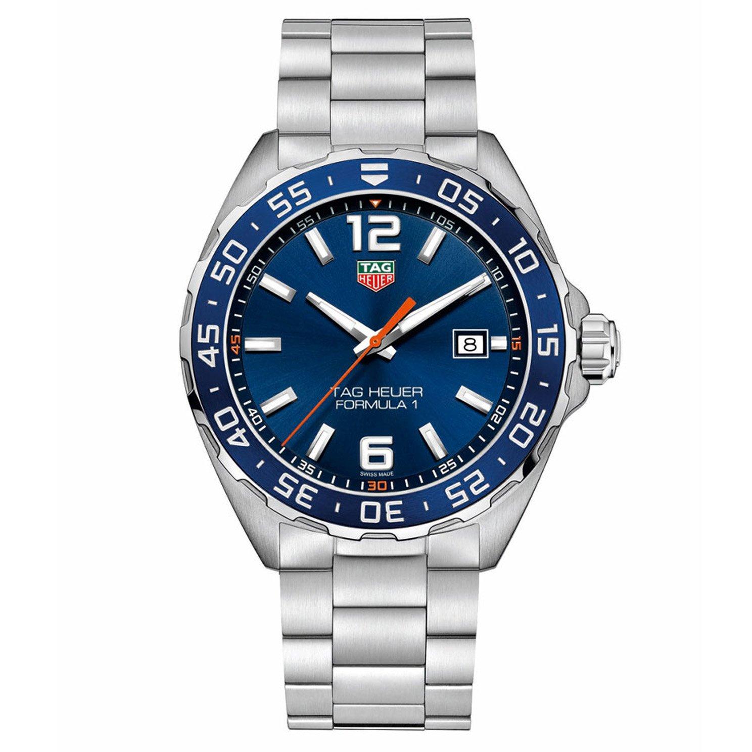 TAG Heuer Formula 1 Quartz Men's Black Steel 41mm Watch WAZ1110