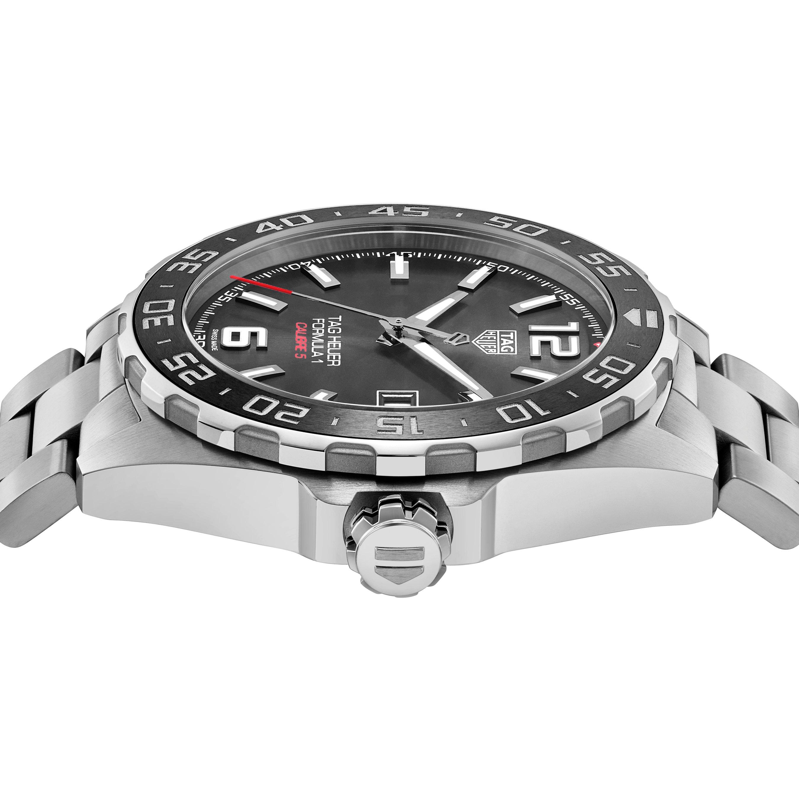 TAG Heuer Formula Calibre Automatic Men's Grey Steel
