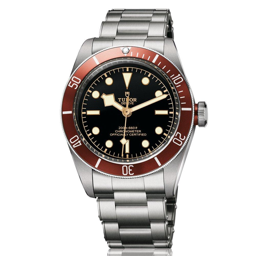 Tudor Heritage Black Bay Men's Watch M79230R-0012 | 41 mm, Black Dial ...