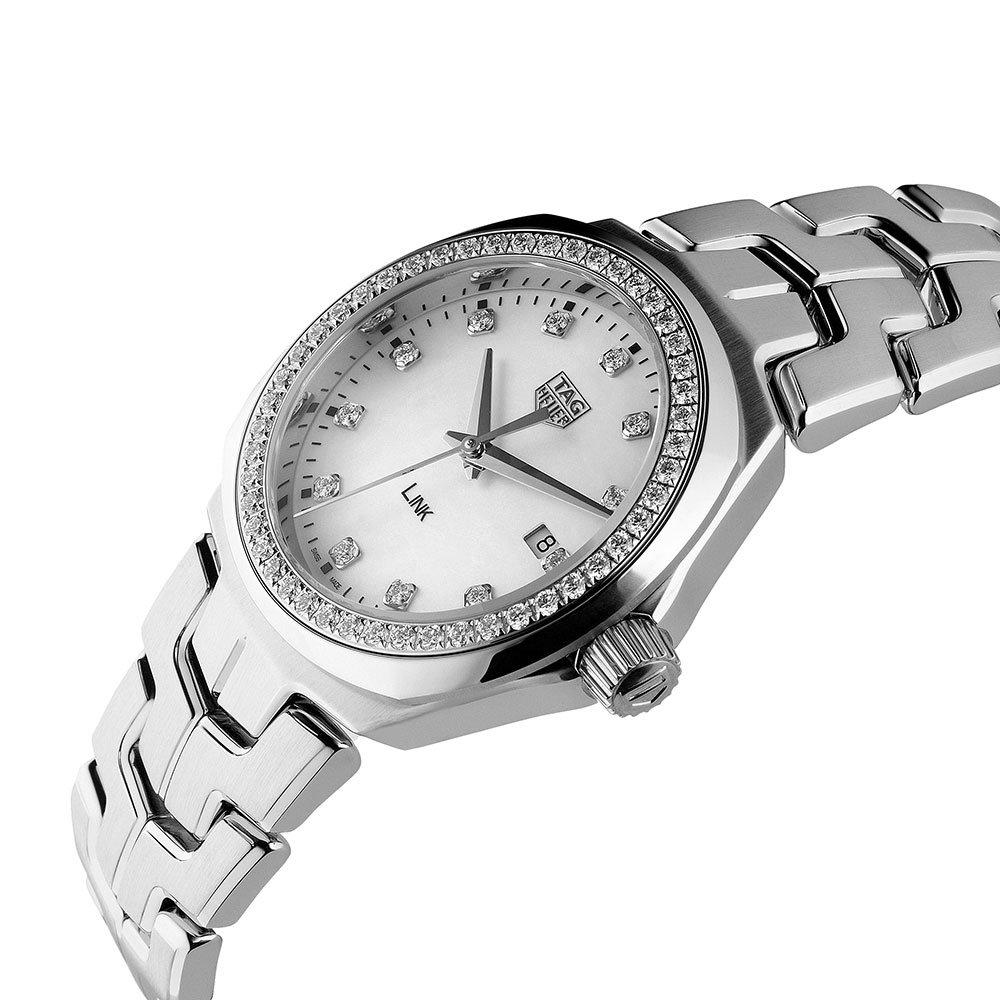 Tag heuer store link lady diamond