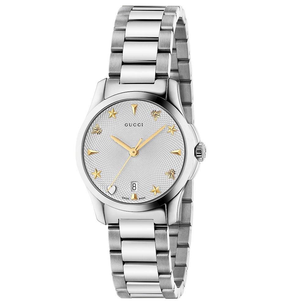 Silver womens 2025 gucci watch