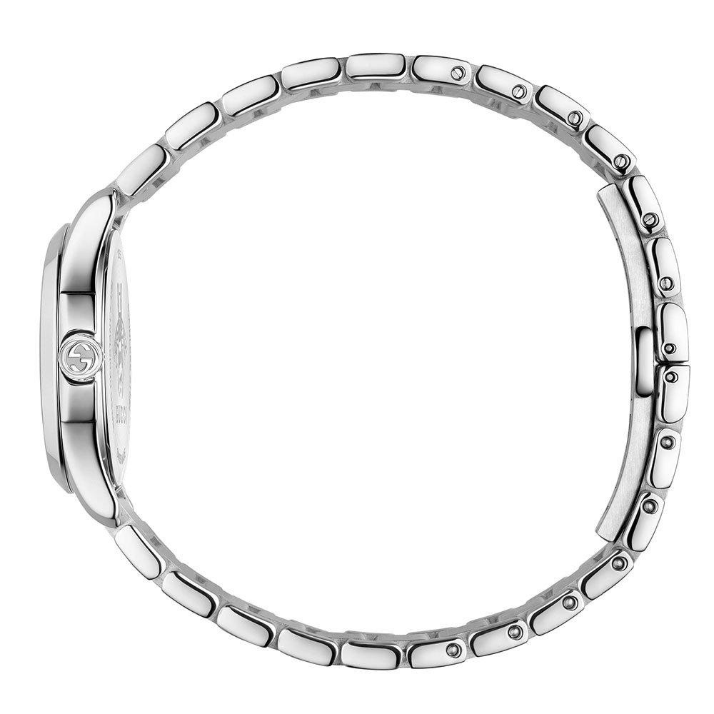 Gucci G-Timeless 27mm Ladies Watch YA126572A Silver, 27 mm