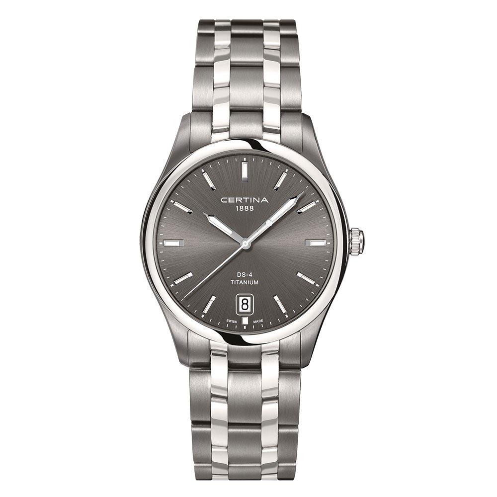 Certina DS-4 Titanium Men's Watch C0224104408100 | mm, Grey Dial |  Beaverbrooks