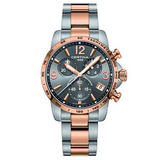 Certina DS Podium Rose Gold Plated and Stainless Steel Chronograph Men's Watch