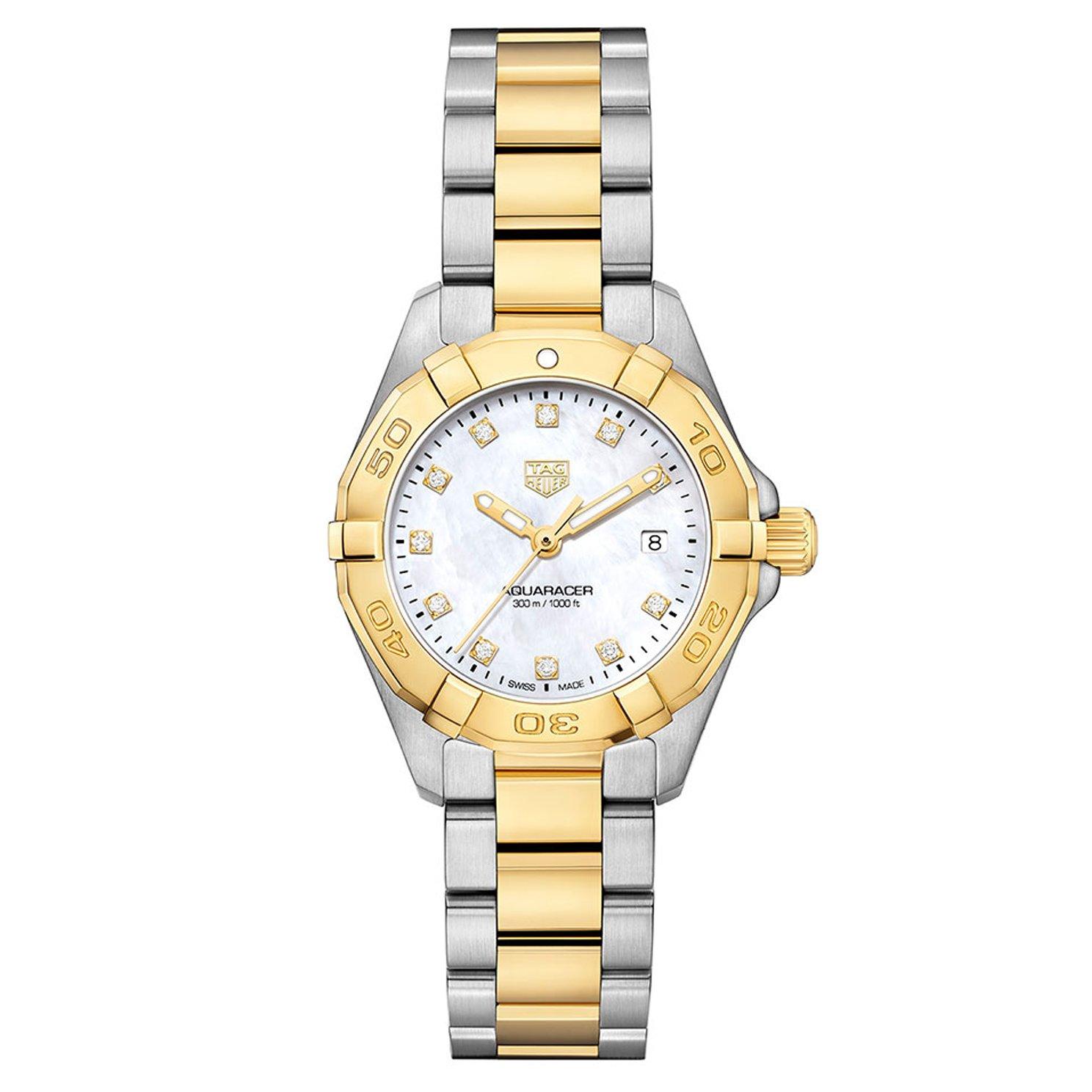 Gold plated hotsell watch with diamonds