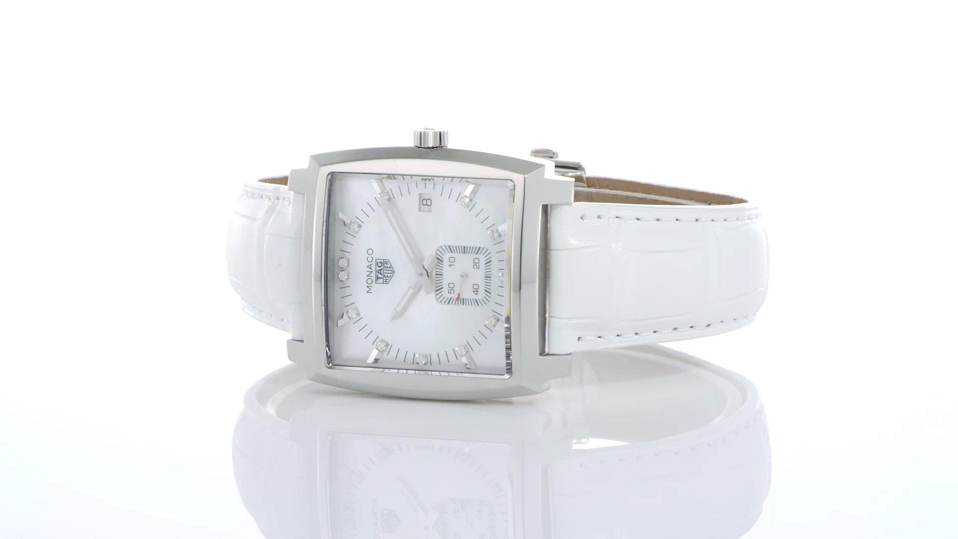 tag heuer monaco white