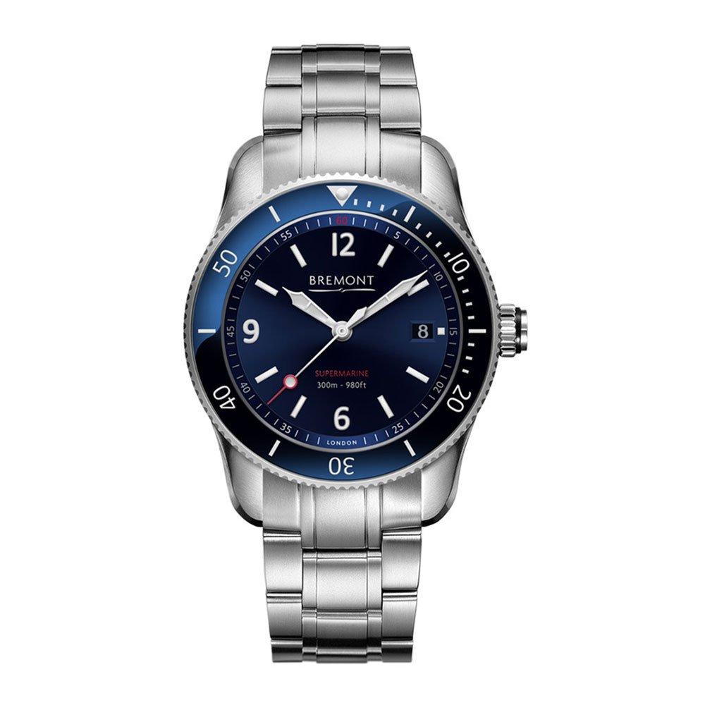 Bremont Supermarine S300 Automatic Divers Men's Watch S300-BL-BR | 40 ...